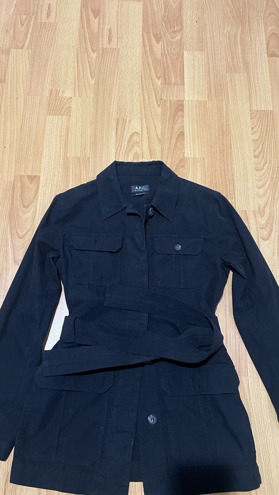 A.P.C. A.P.C. Sahara jacket black utility waist and pockets Size XS / US 0-2 / IT 36-38 - 3 Thumbnail