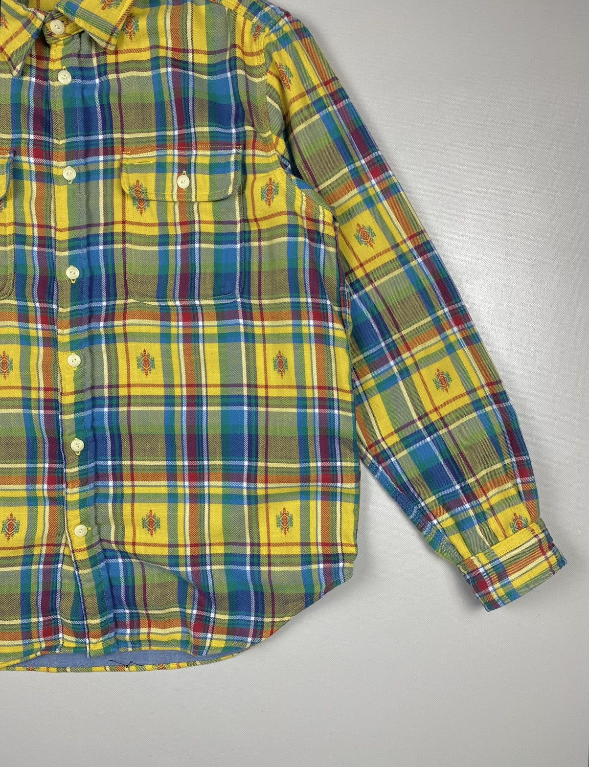 Polo Ralph Lauren Polo Ralph Lauren Men’s Aztec Print Flannel Shirt Size US L / EU 52-54 / 3 - 7 Thumbnail