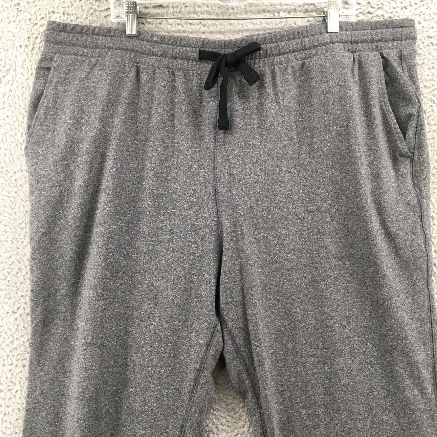 Banana Republic Banana Republic Sweatpants Mens XXL Gray Cotton Blend High Rise Pants Regular Front Pockets Size US 39 - 2 Thumbnail