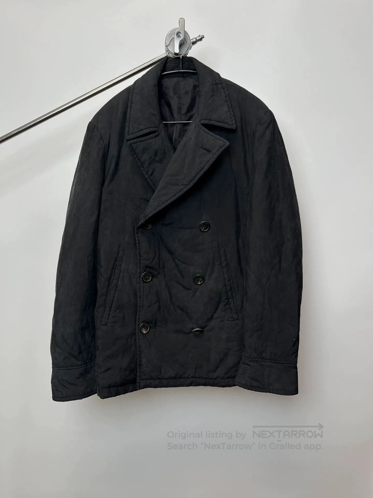 Yohji Yamamoto Black Double. Size US M / EU 48-50 / 2 - 1 Thumbnail