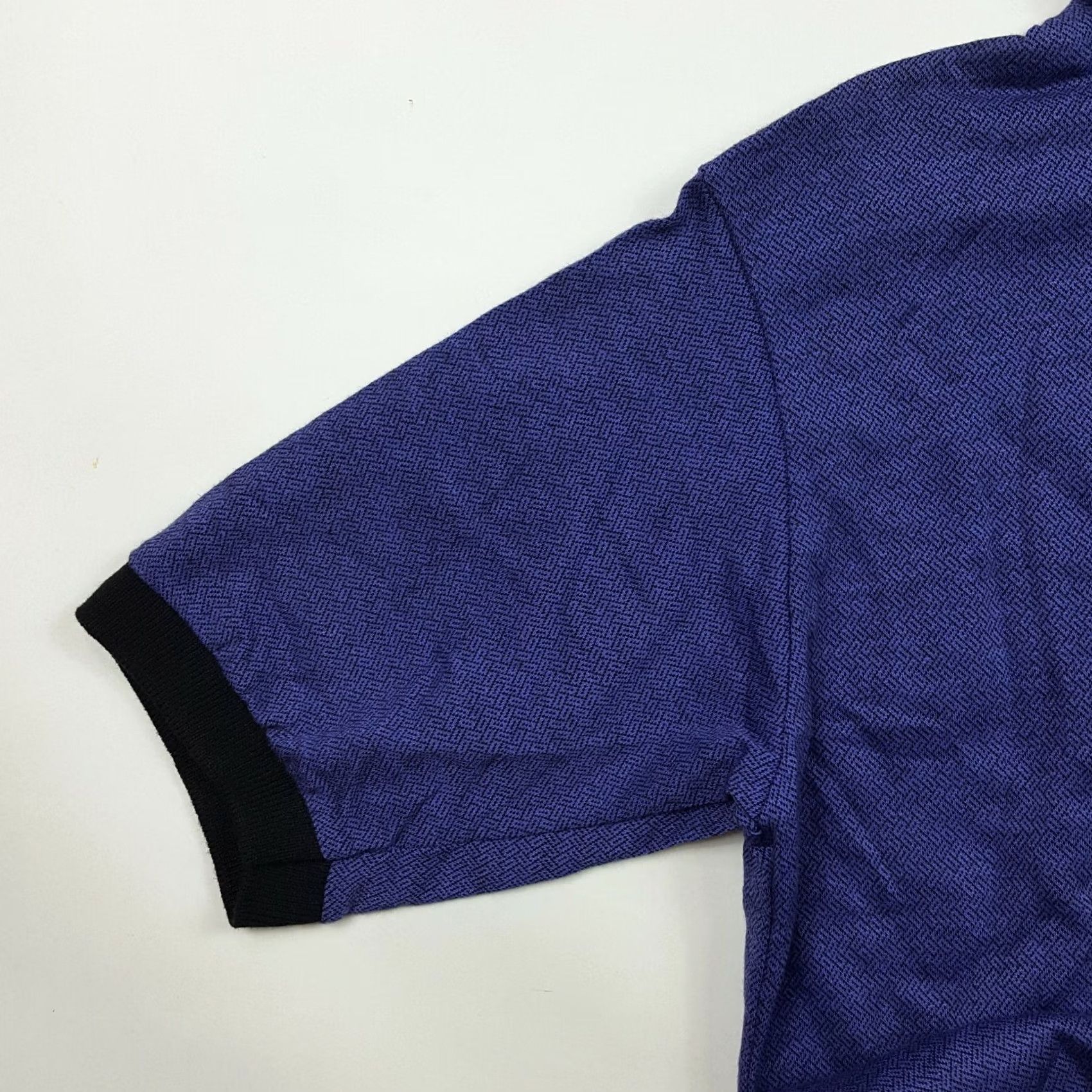Vintage VTG Purple Collared Mens Size S USA Made Short Sleeve Golf Tennis Polo Shirt Size US S / EU 44-46 / 1 - 4 Thumbnail