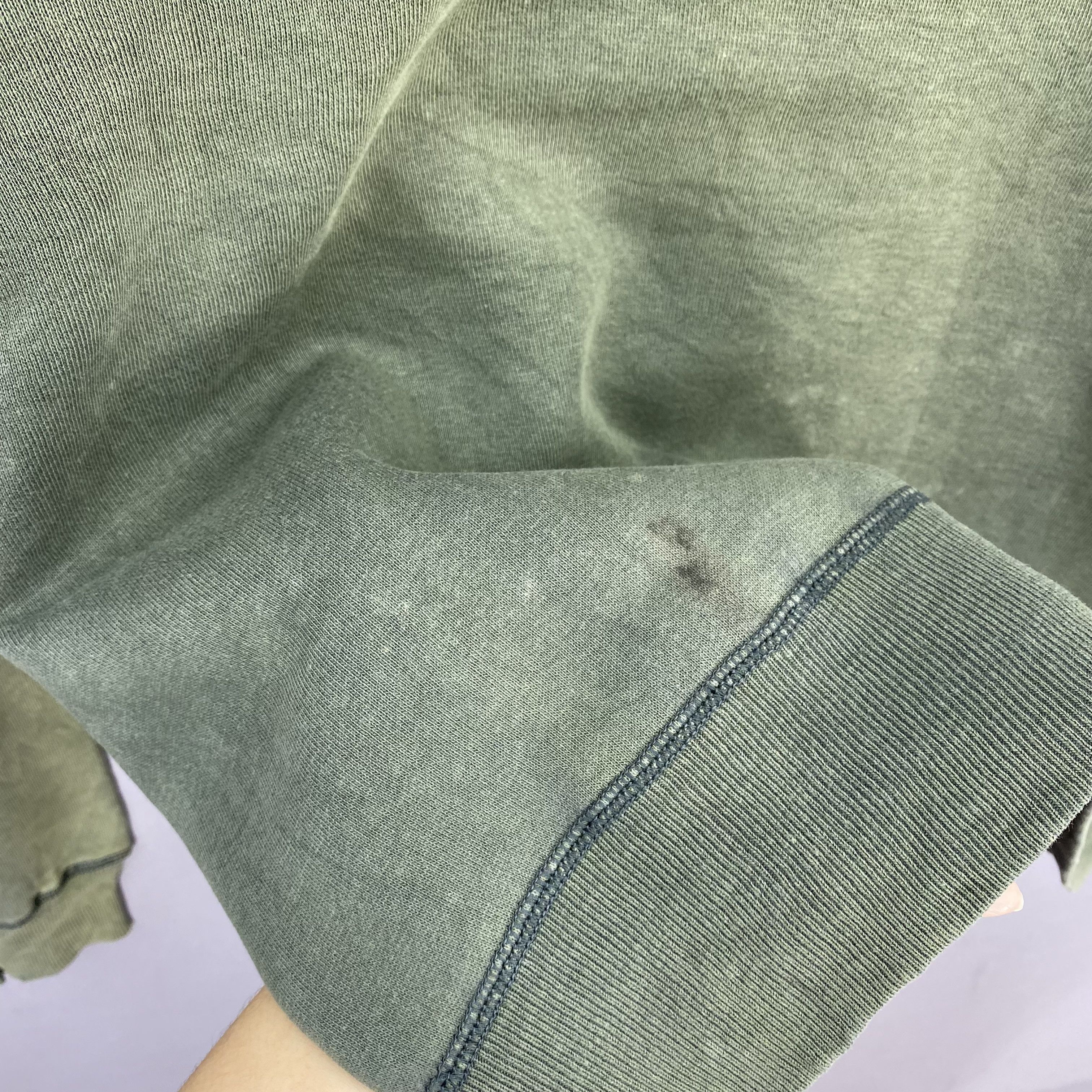 Japanese Brand Vintage 80s Hinoya Jumper Double V Stitch Faded Sweater Size US XL / EU 56 / 4 - 7 Thumbnail