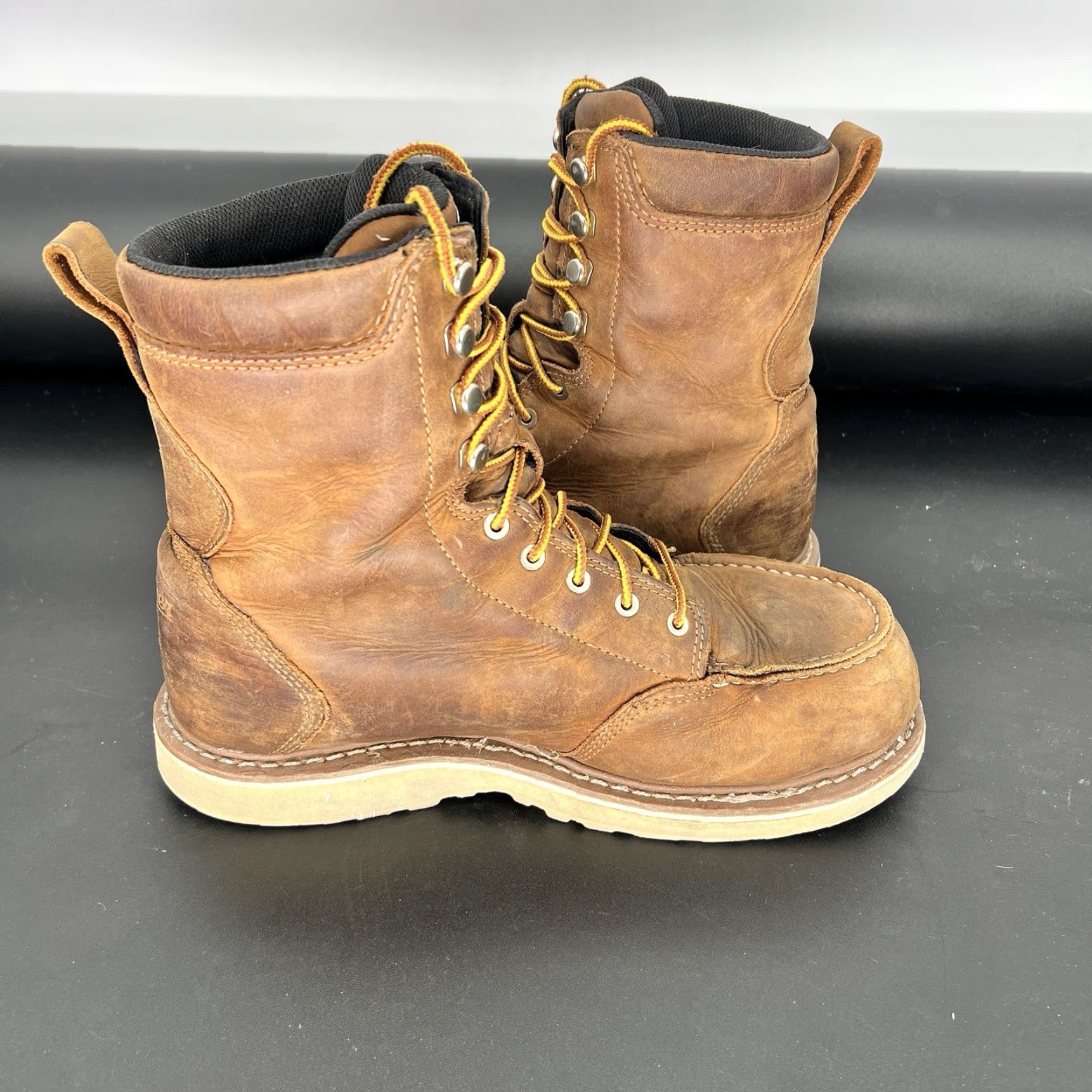 Danner Danner Cedar River 14302 Moc Toe 8" Boots Mens Work Brown Leather 9 D GUC Size US 9 / EU 42 - 7 Thumbnail