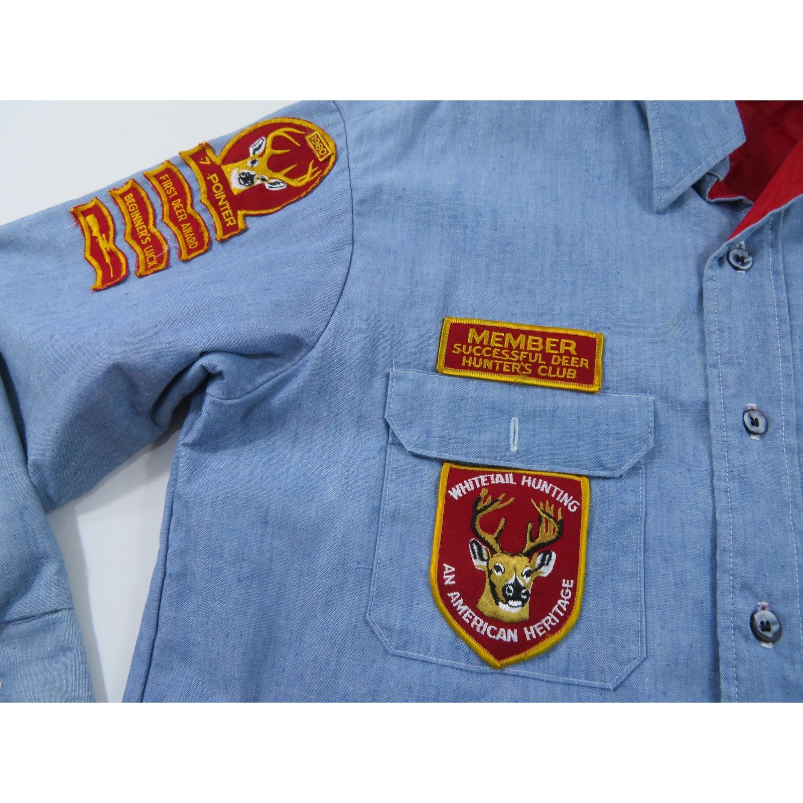 Fieldmaster Fieldmaster Sears Deer Hunter Blue Jacket Sz 16-16 1/2 1980 Size US L / EU 52-54 / 3 - 2 Thumbnail
