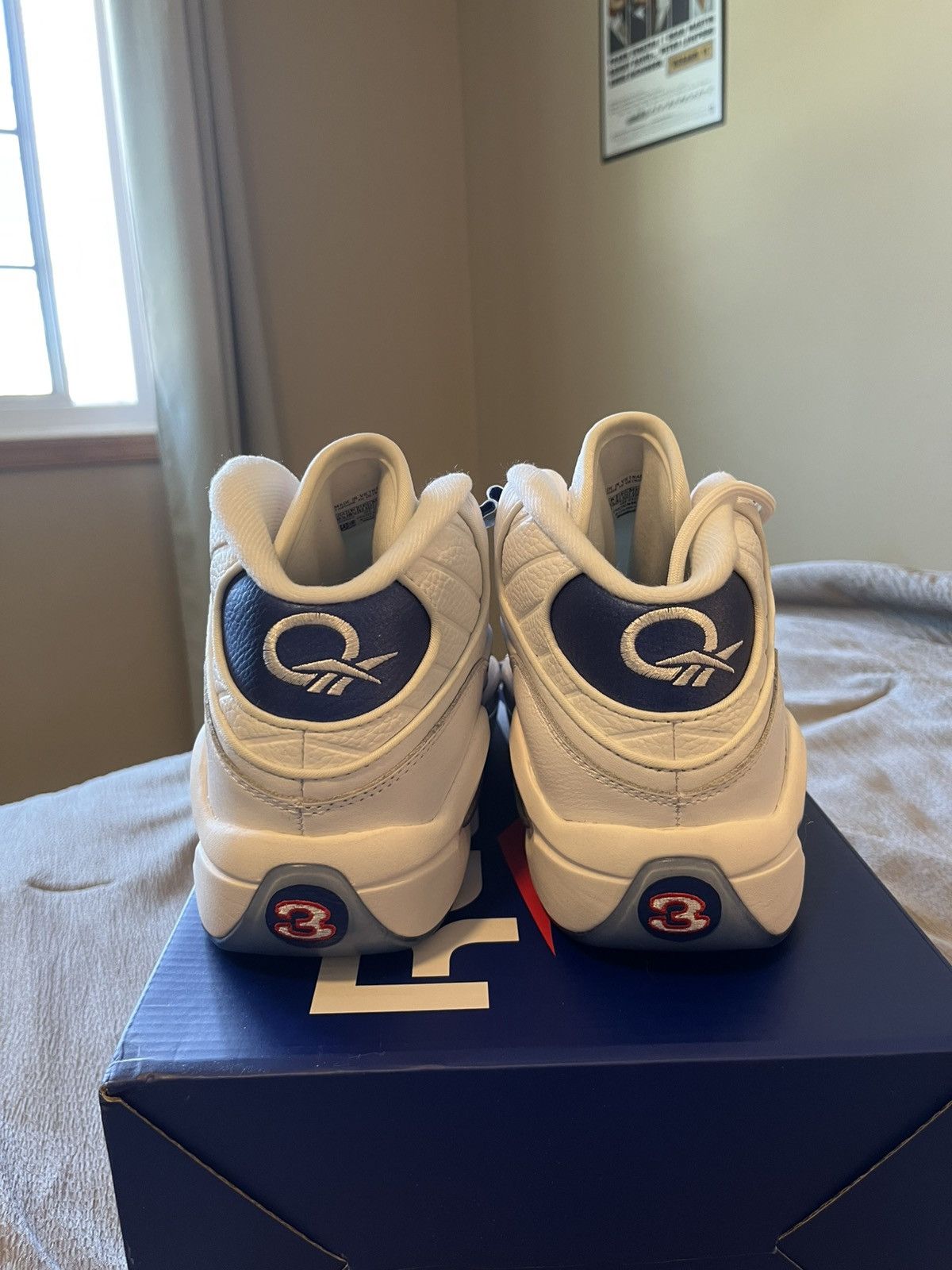 Reebok Reebok Question Blue Toe, Iverson Size US 9.5 / EU 42-43 - 2 Thumbnail
