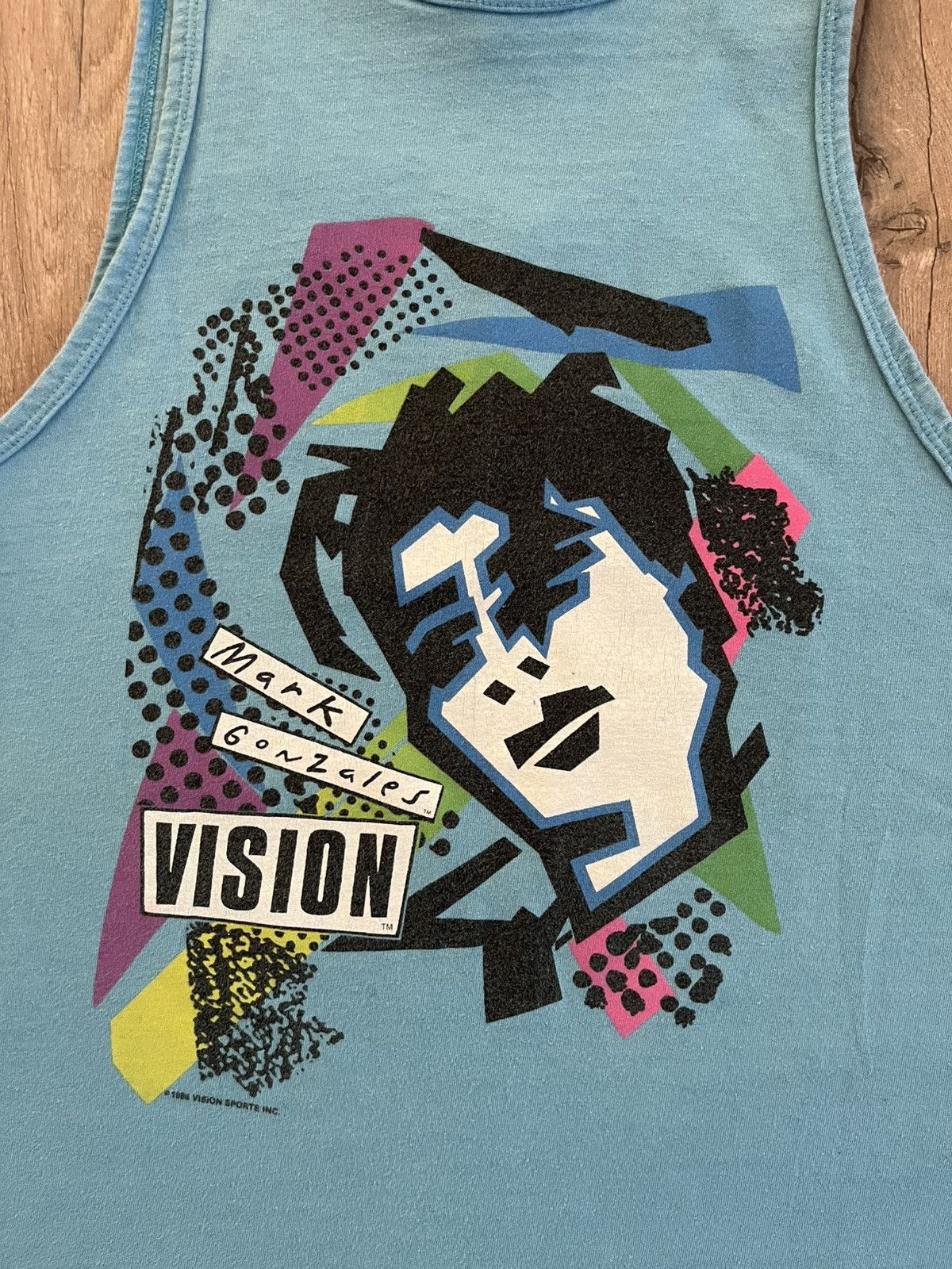 Vision Streetwear 1986 Vision Skateboards Mark Gonzalez Tank Top Size US S / EU 44-46 / 1 - 3 Thumbnail
