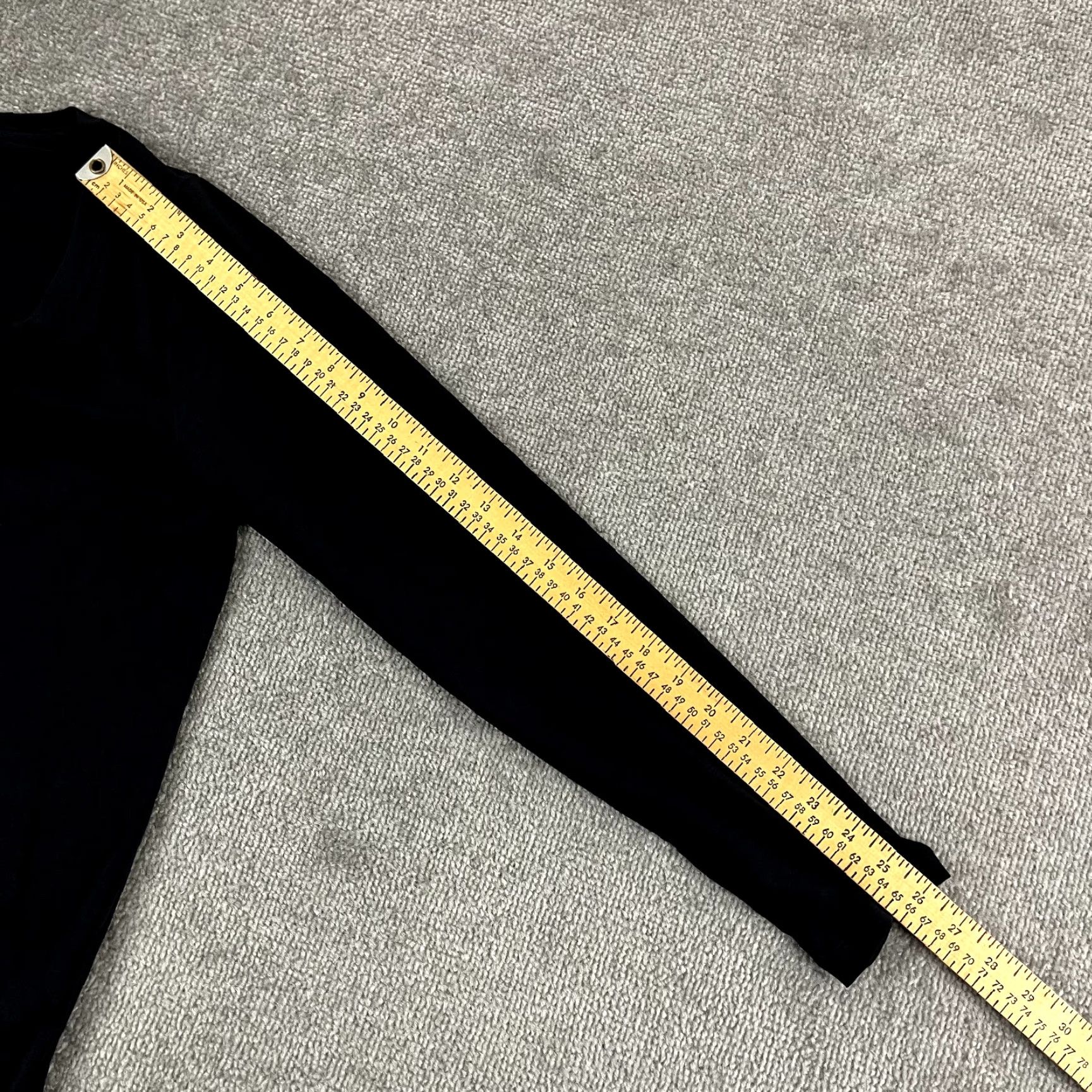 Athleta Athleta Shirt Women Medium Black Stratus II 2 Top Long Sleeve Athleisure Scoop Size M / US 6-8 / IT 42-44 - 6 Thumbnail