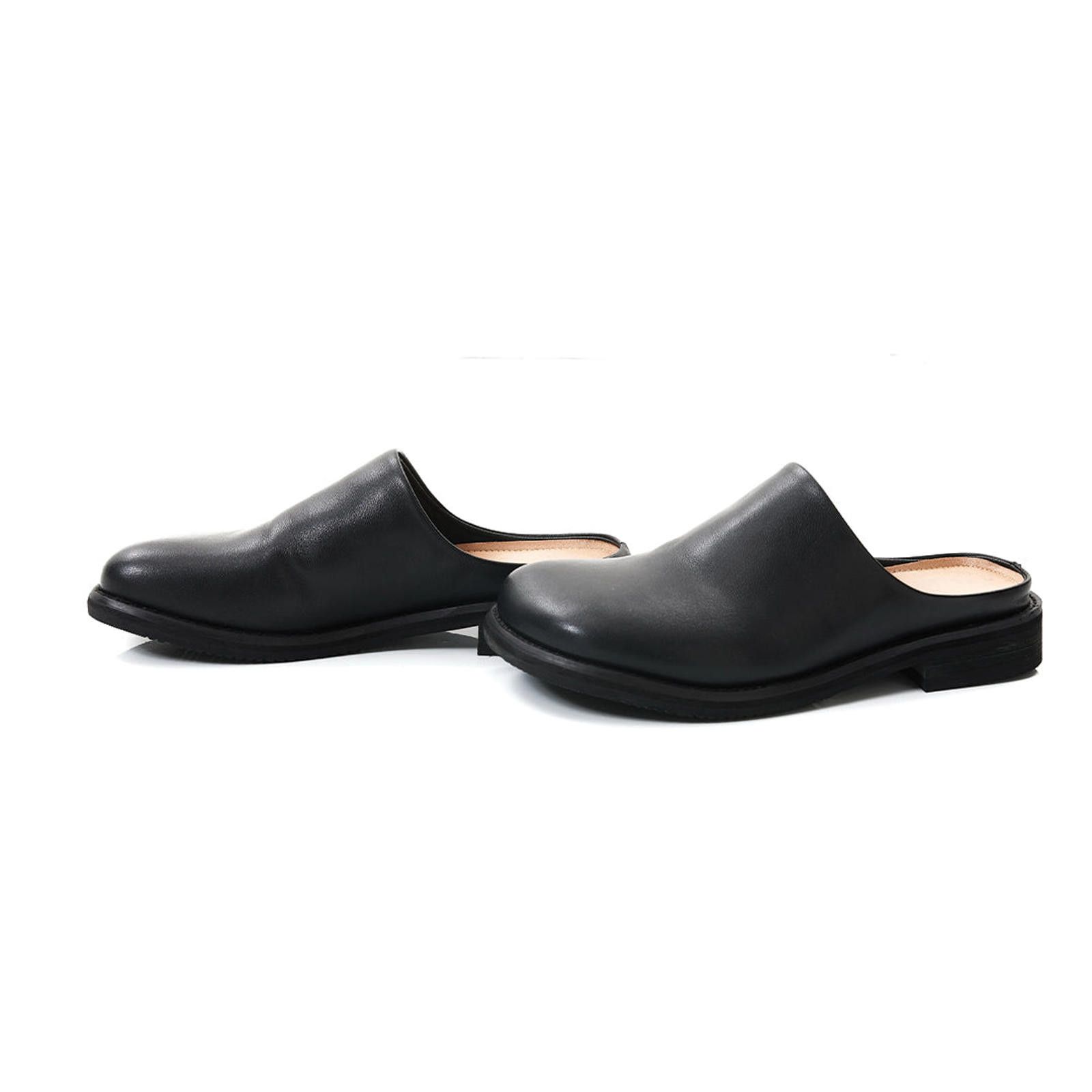 Leather Structured Leather Slip-On Mules Size US 11 / EU 44 - 3 Thumbnail