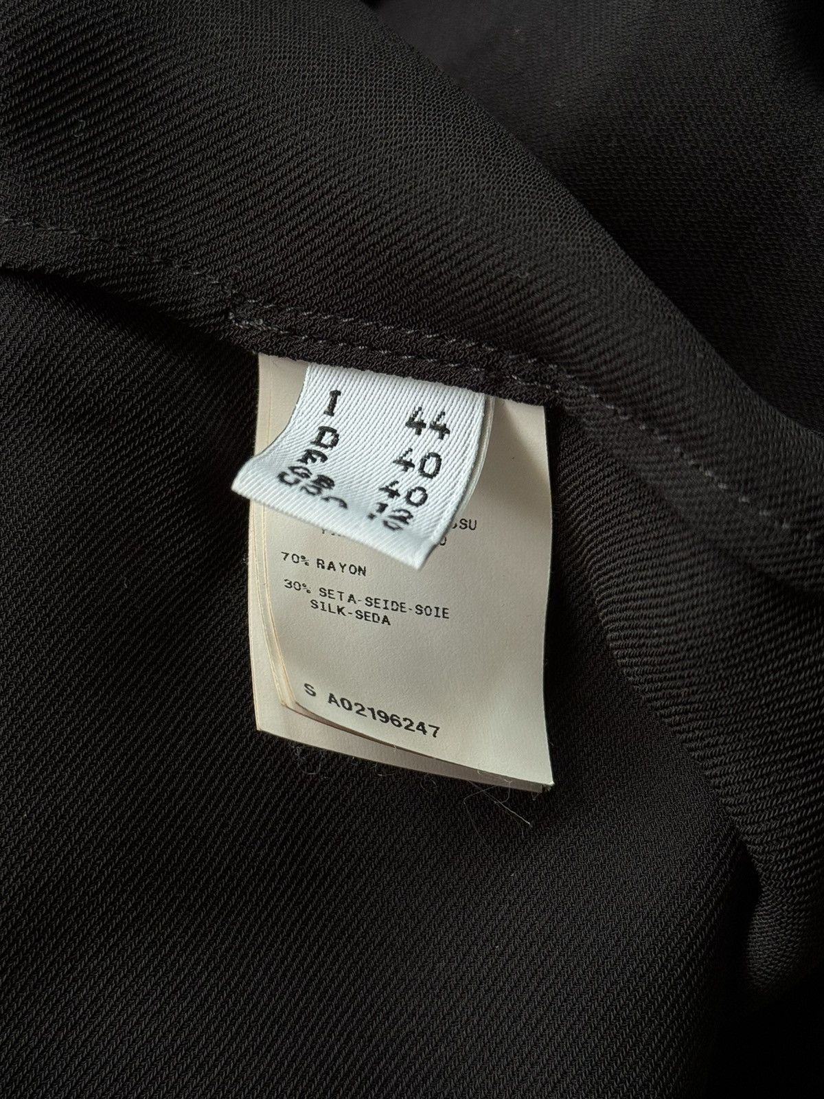 Jean Paul Gaultier Jean Paul Gaultier JPG 2000s archive minimalist blouse black Size L / US 10 / IT 46 - 6 Thumbnail