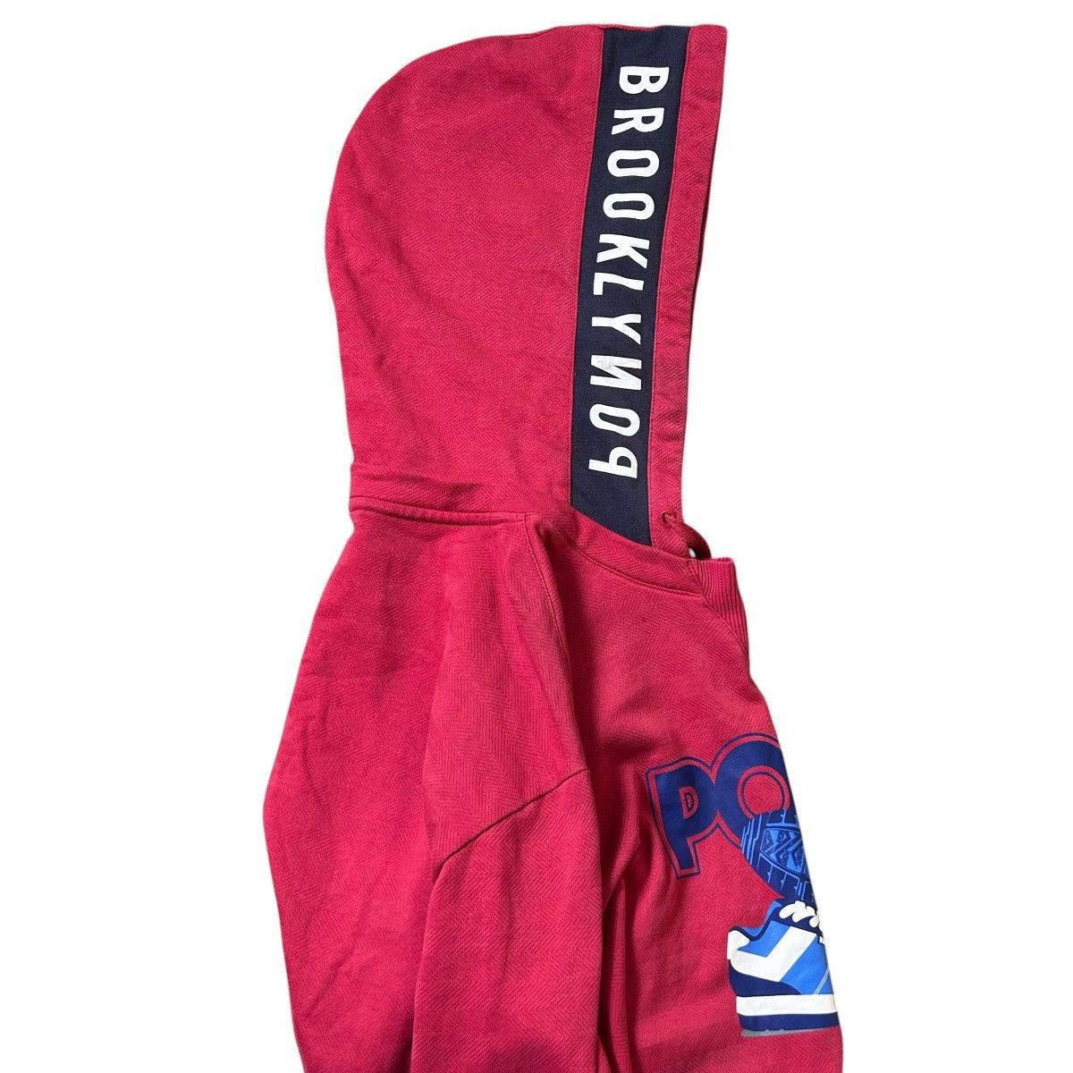 PONY Vintage Y2K Pony Big Logo Hoodie Size M / US 6-8 / IT 42-44 - 3 Thumbnail