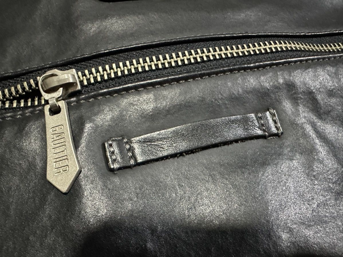 Gaultier Homme Objet × Jean Paul Gaultier 🔥Vintage Jean Paul Gautier Doctor Bag Leather Boston Bag JPG Size ONE SIZE - 8 Thumbnail