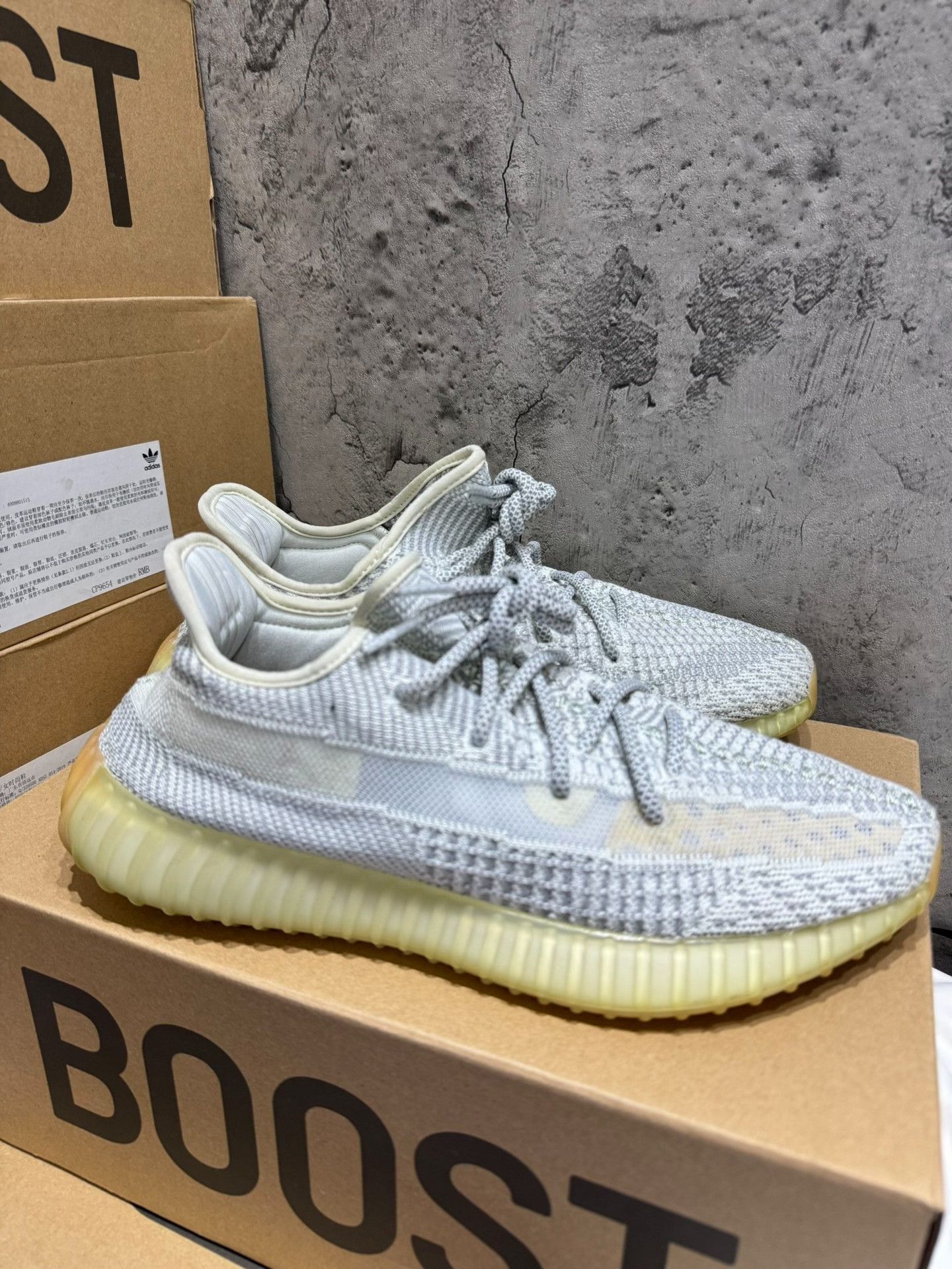 Adidas Adidas YEEZY350 Gray Lowtop Sneakers 9 Men Size US 9 / EU 42 - 1 Thumbnail