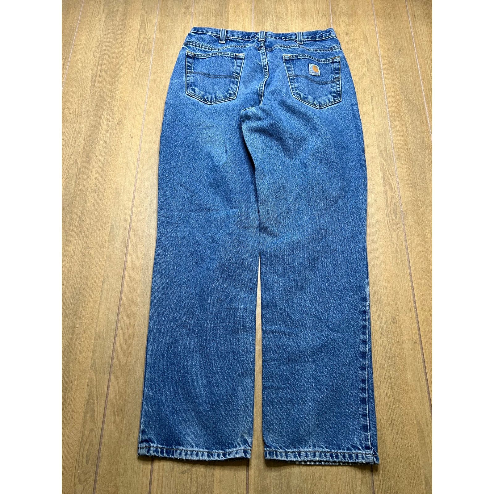 Carhartt Vintage Carhartt Jeans Mens 34x32 Blue Denim Utility Work Size US 34 / EU 50 - 1 Thumbnail