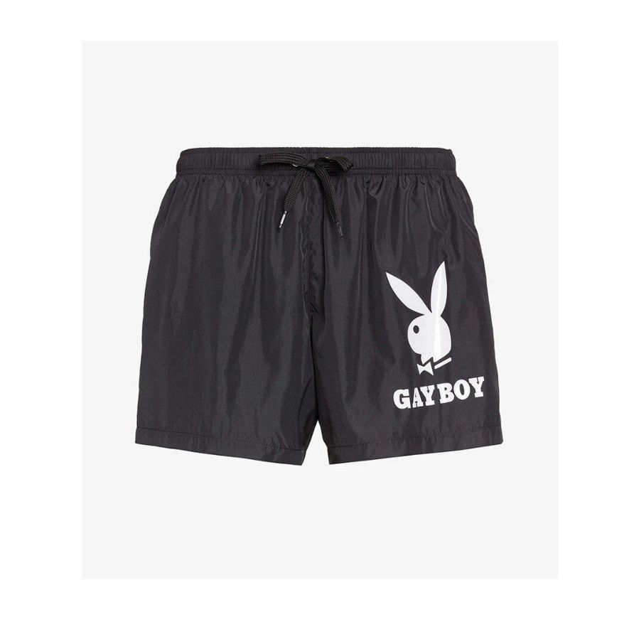 Moschino AW19 MOSCHINO Couture x Jeremy Scott x GAYBOY SWIM TRUNKS Size US 40 / EU 56 - 3 Thumbnail
