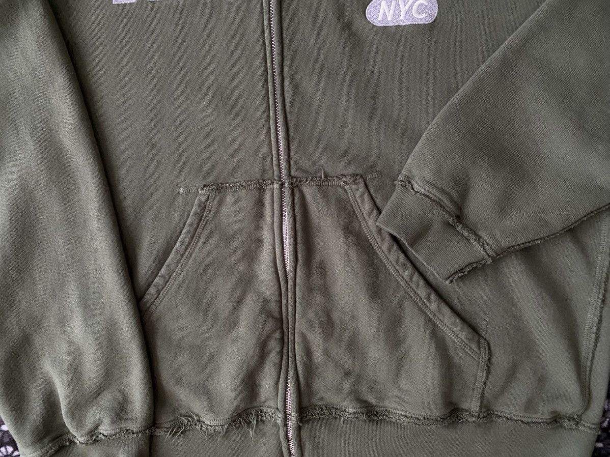 HIDDEN HIDDEN NY Waffle Knit 3M Zip Hoodie Size US L / EU 52-54 / 3 - 5 Thumbnail