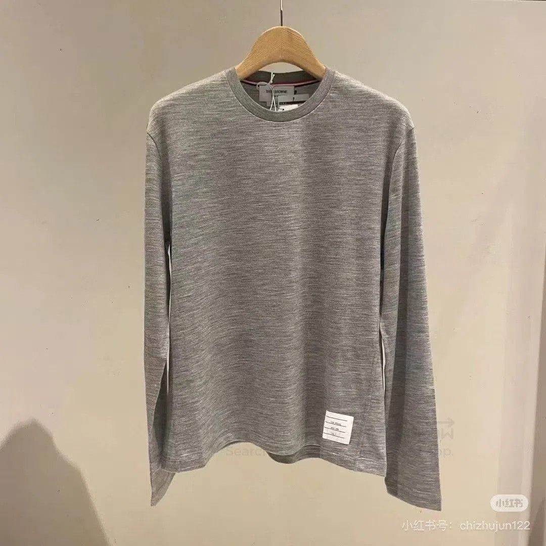 Thom Browne Thom Browne Long-Sleeve T-Shirt. Size US XL / EU 56 / 4 - 6 Thumbnail