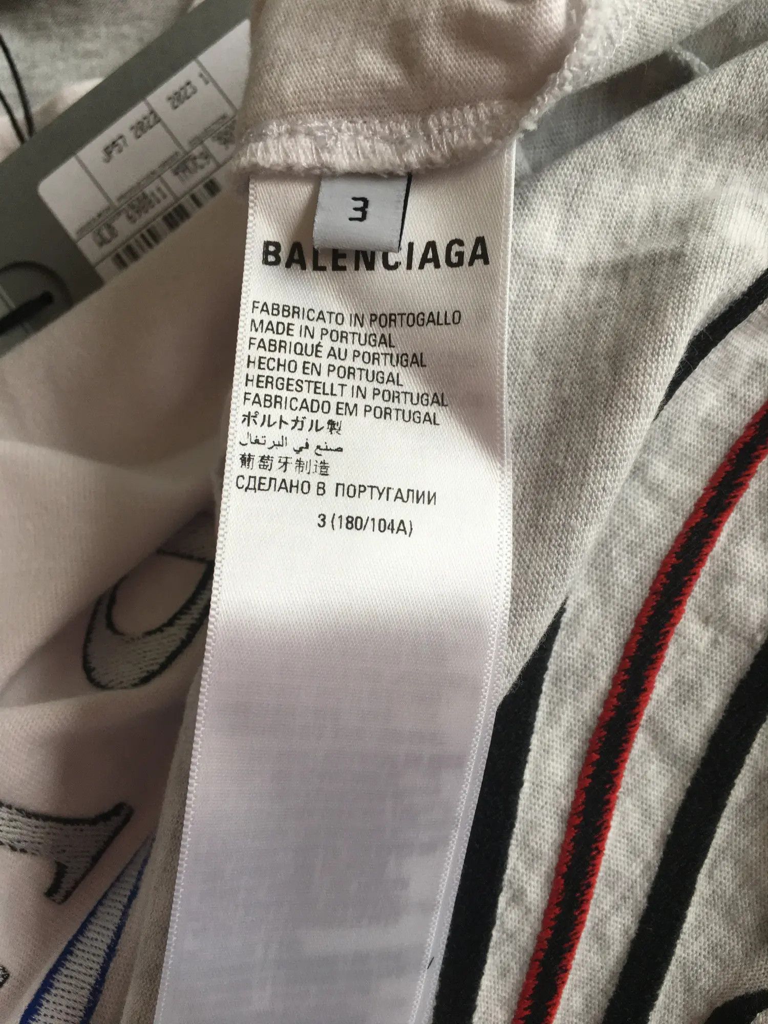 Balenciaga SS'23 Deconstructed T-shirt Size US L / EU 52-54 / 3 - 5 Thumbnail