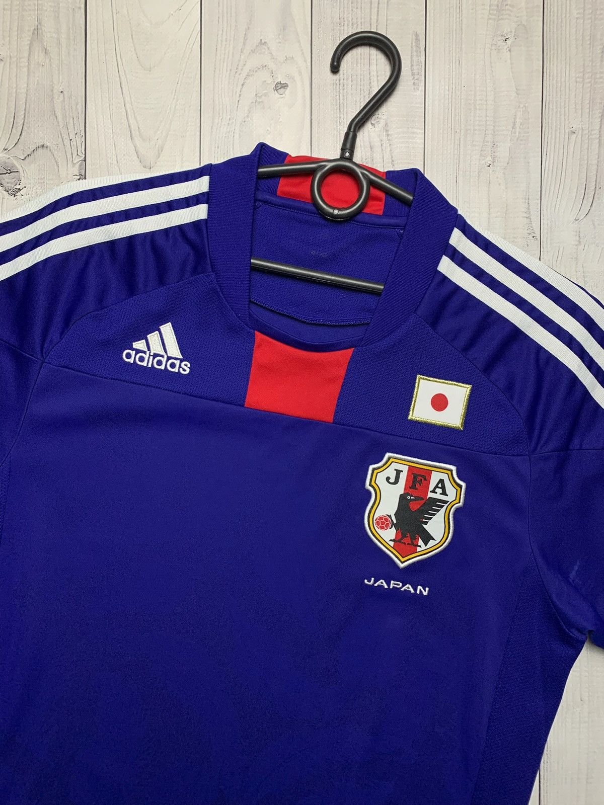 Vintage Vintage Japan soccer tee blue size M Size US M / EU 48-50 / 2 - 2 Thumbnail