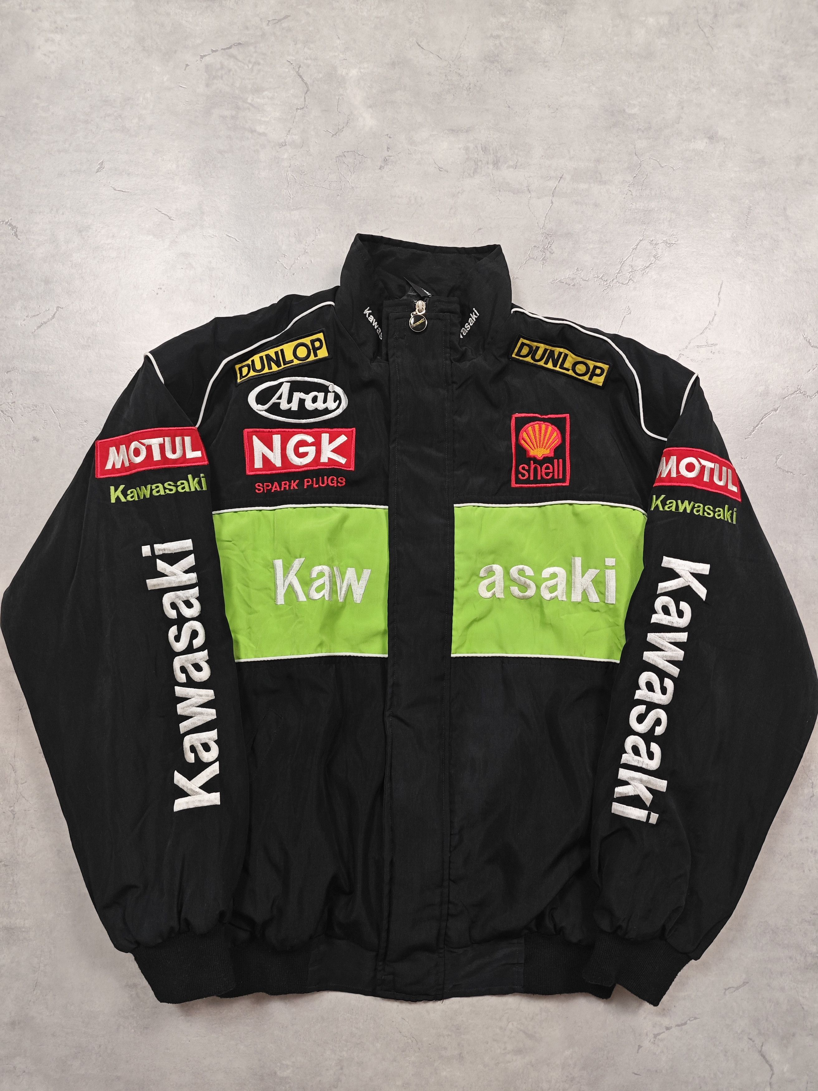 Vintage Kawasaki Vintage Racing Jacket Size US XL / EU 56 / 4 - 1 Thumbnail