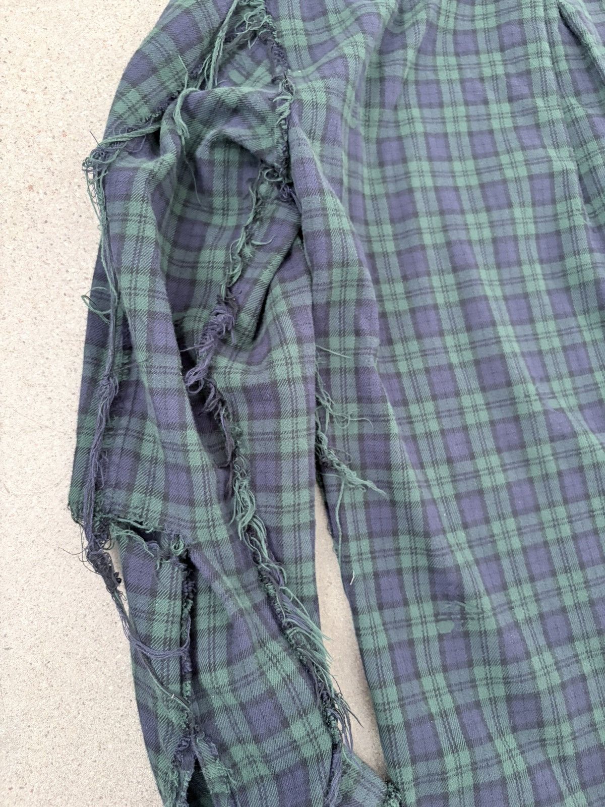 Mastermind World reversible distressed flannel Size US L / EU 52-54 / 3 - 12 Thumbnail