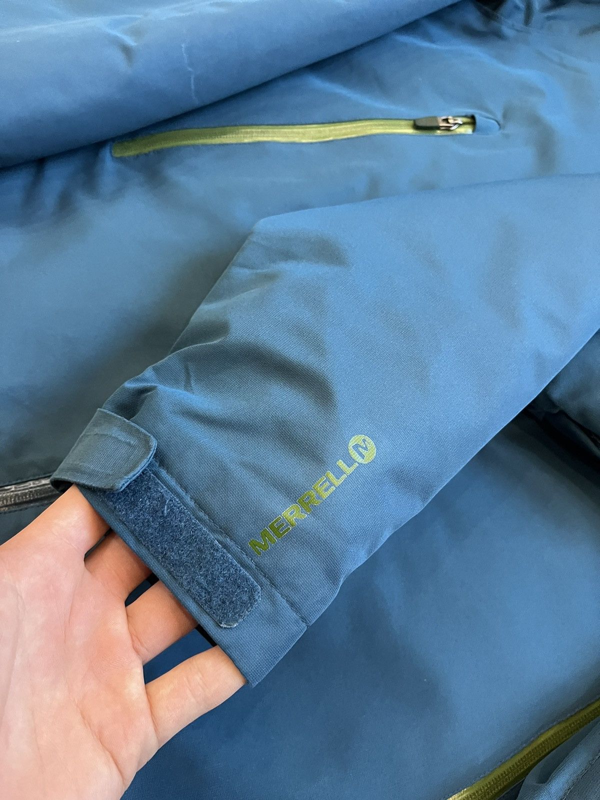 Merrell Merrell puffer jacket blue minimalistic streetwear Size US L / EU 52-54 / 3 - 7 Thumbnail