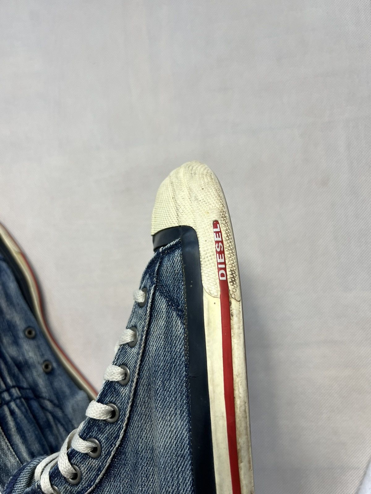Diesel Shoes Diesel denim jeans vintage y2k skate sneakers hip hop Size US 8.5 / EU 41-42 - 8 Thumbnail