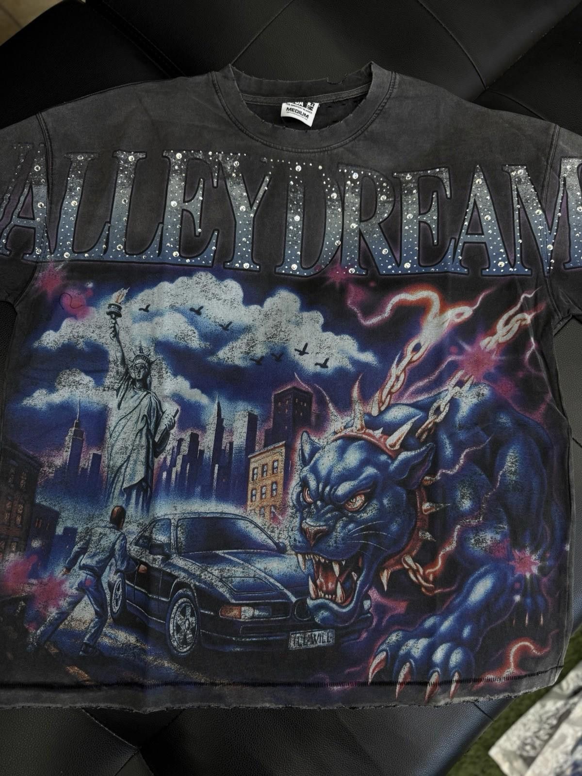 Vale Size Medium - Vale Forever Summer Stone Bling Tee Authentic Size M / US 6-8 / IT 42-44 - 4 Thumbnail