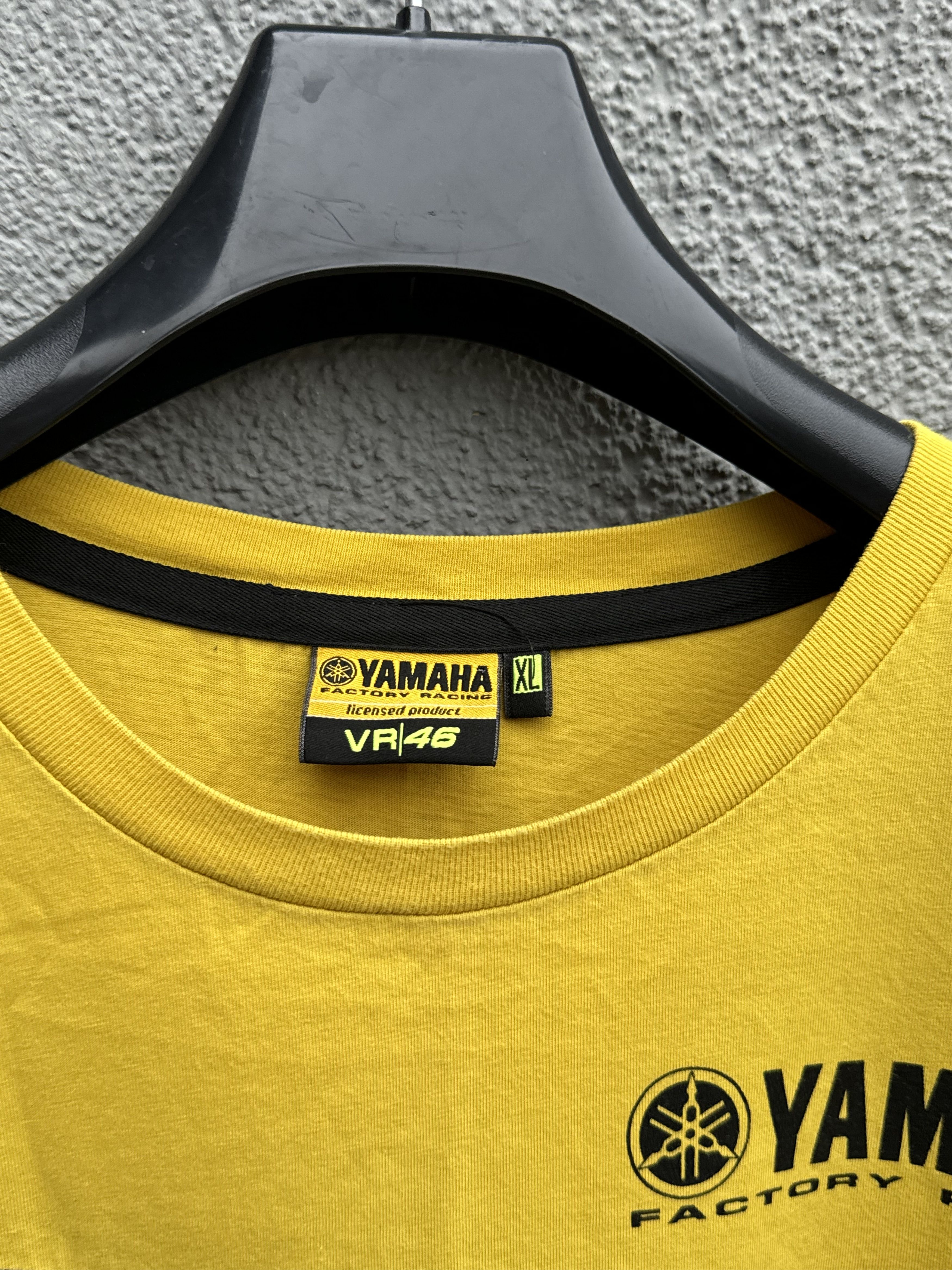 Japanese Brand × Yamaha Yamaha Racing Moto GP Valentino Rossi 46 T Shirt Size L Size US L / EU 52-54 / 3 - 3 Thumbnail