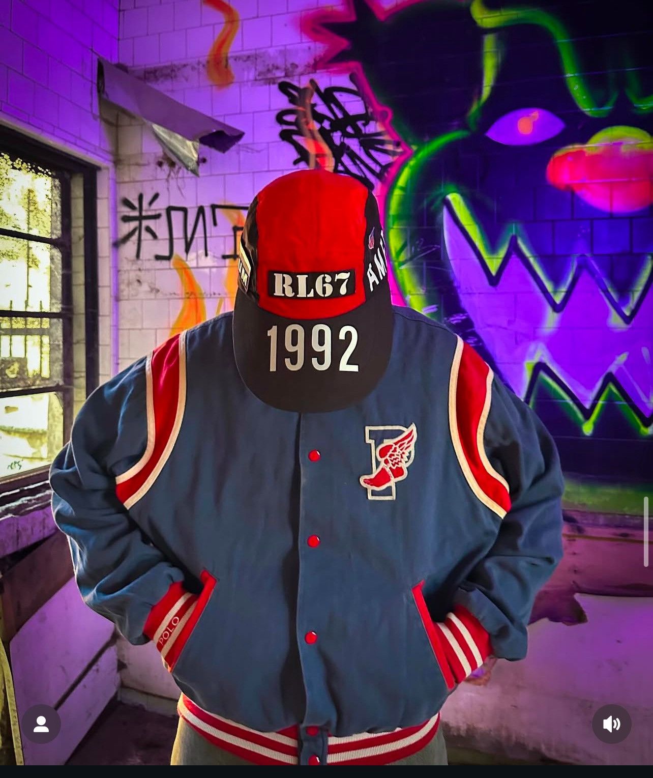 Polo Ralph Lauren × Vintage OG STADIUM 1992 P-WING BABY RUTH VARSITY JACKET - M Size US M / EU 48-50 / 2 - 2 Thumbnail