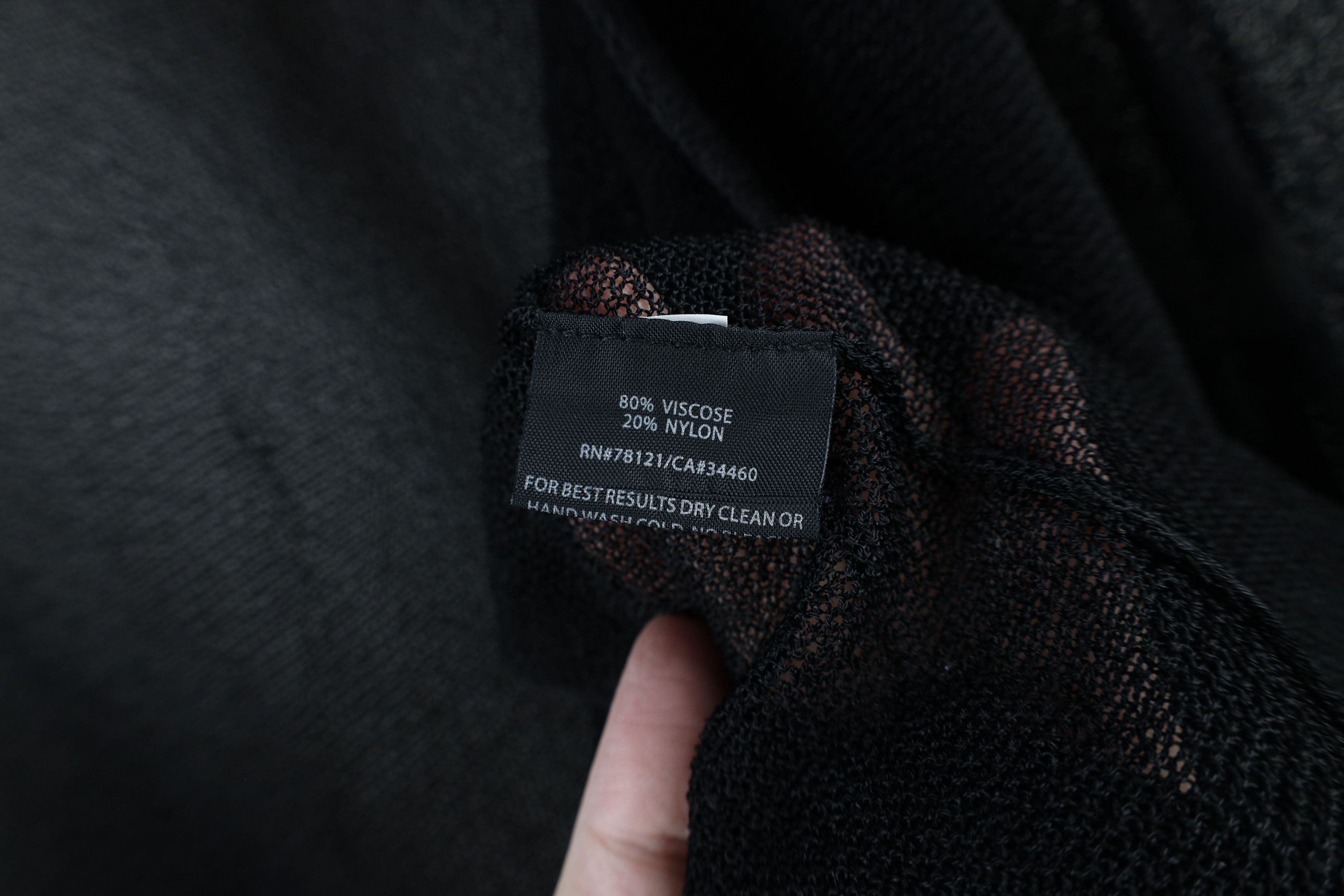 Eileen Fisher × Vintage Eileen Fisher Knit Gauzy Open Front Cardigan Sweater Size L / US 10 / IT 46 - 5 Thumbnail