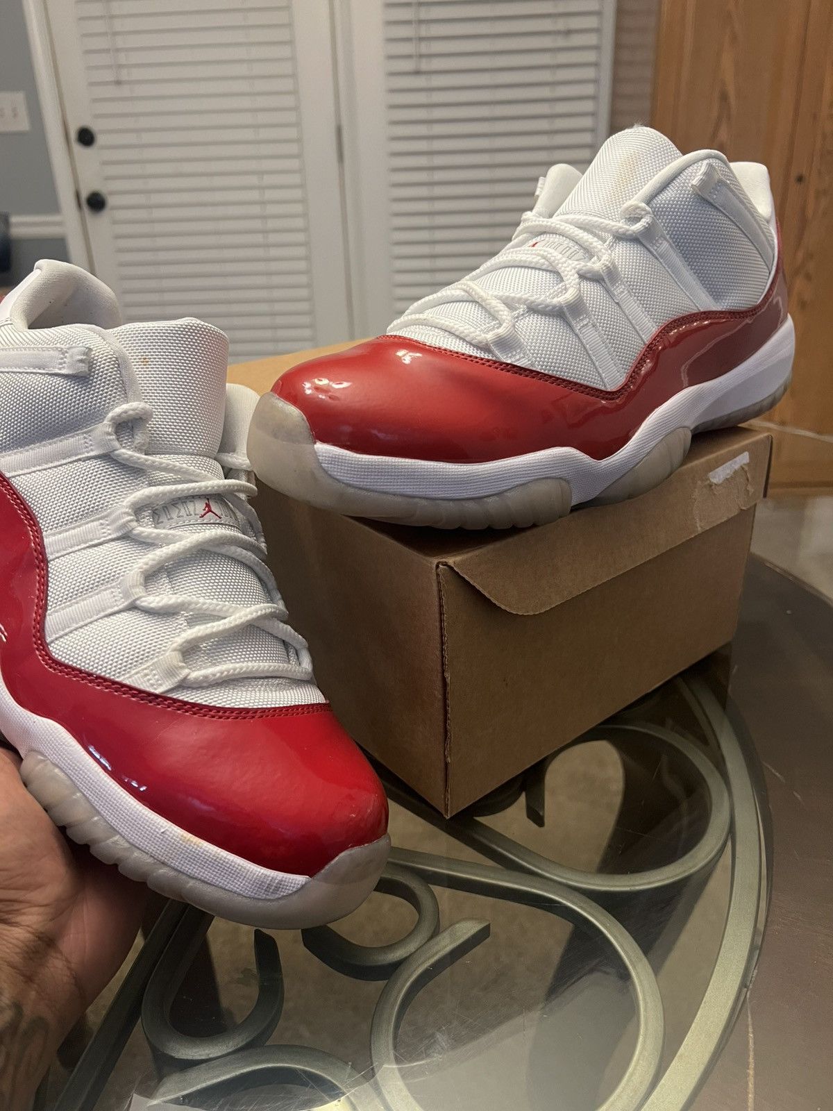 Jordan Brand Jordan 11 Retro Low Cherry 2016 Size US 14 / EU 47 - 1 Thumbnail