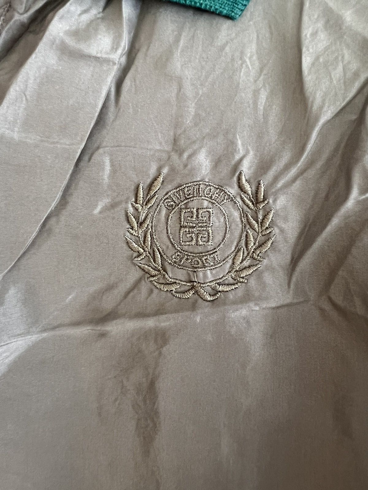 Givenchy Vintage 80’s / 90’s Silk Givenchy Activewear Polo Shirt Size US L / EU 52-54 / 3 - 2 Thumbnail