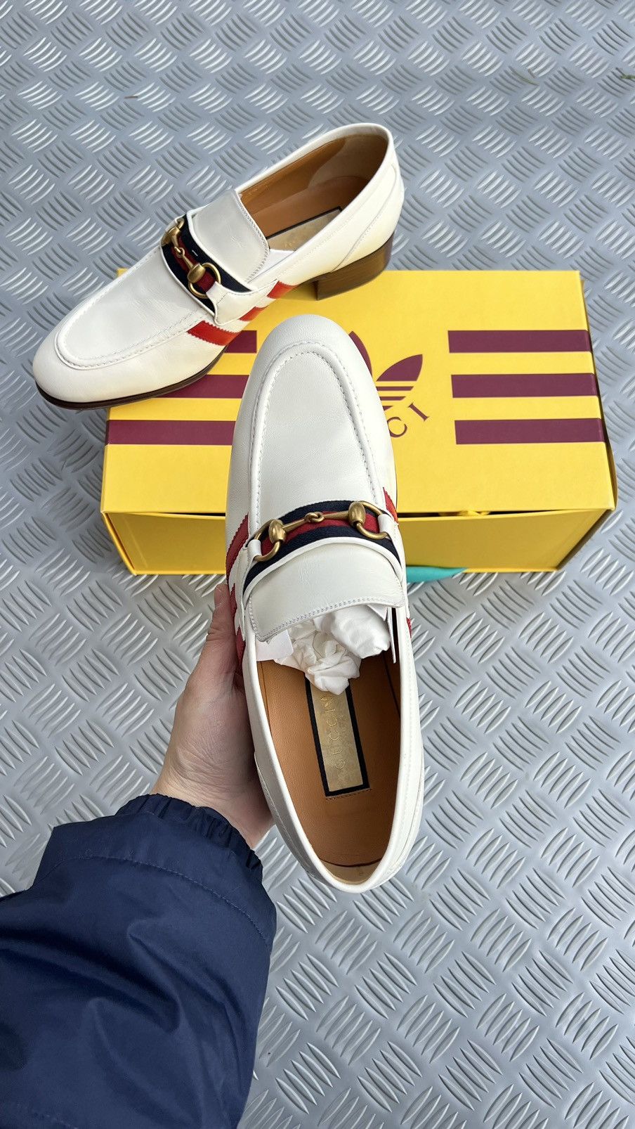 Gucci Gucci x Adidas Size US 10 / EU 43 - 3 Thumbnail