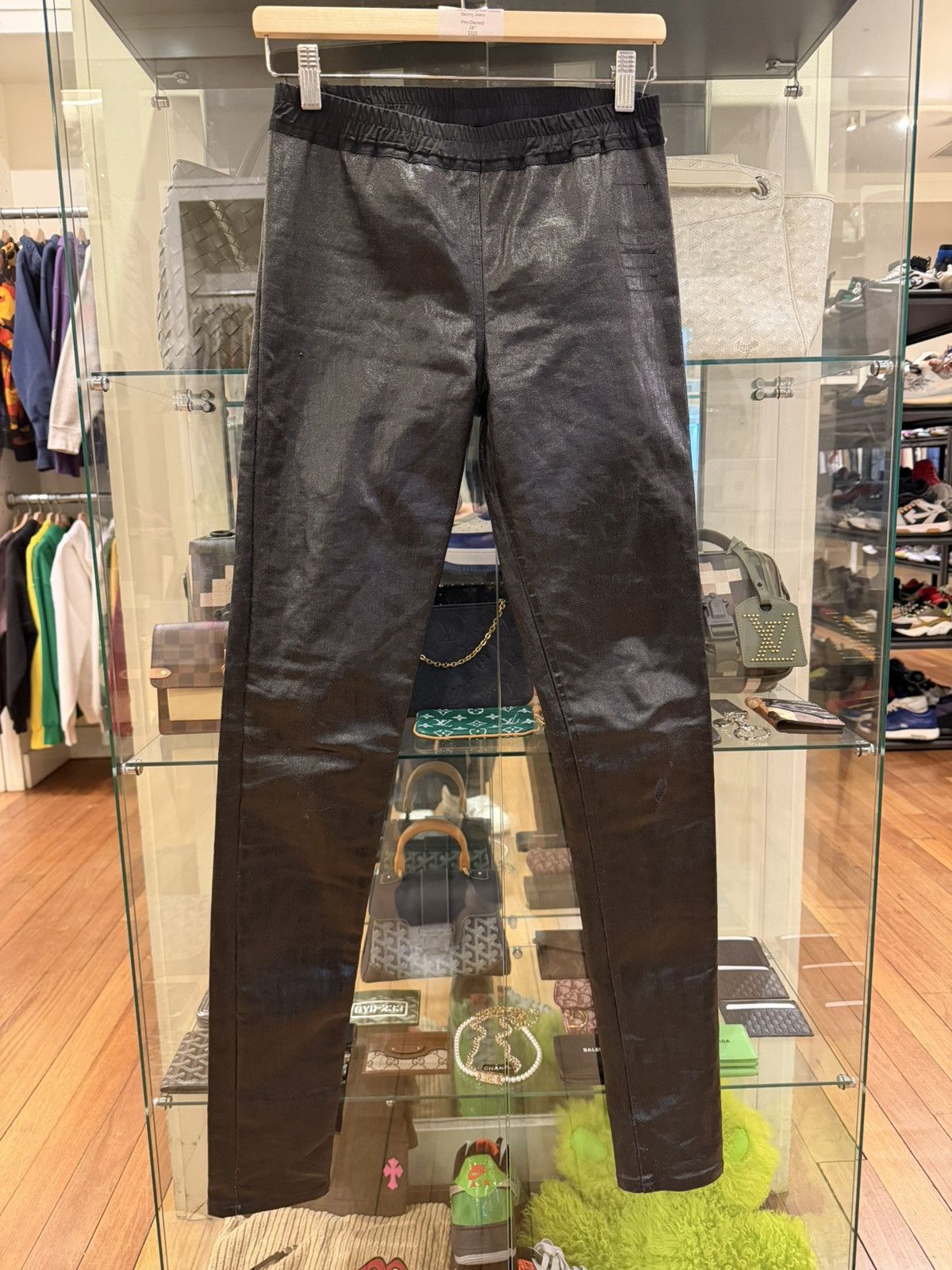 Rick Owens Rick Owens DRKSHDW Coated Skinny Jeans Size US 28 / EU 44 - 1 Thumbnail