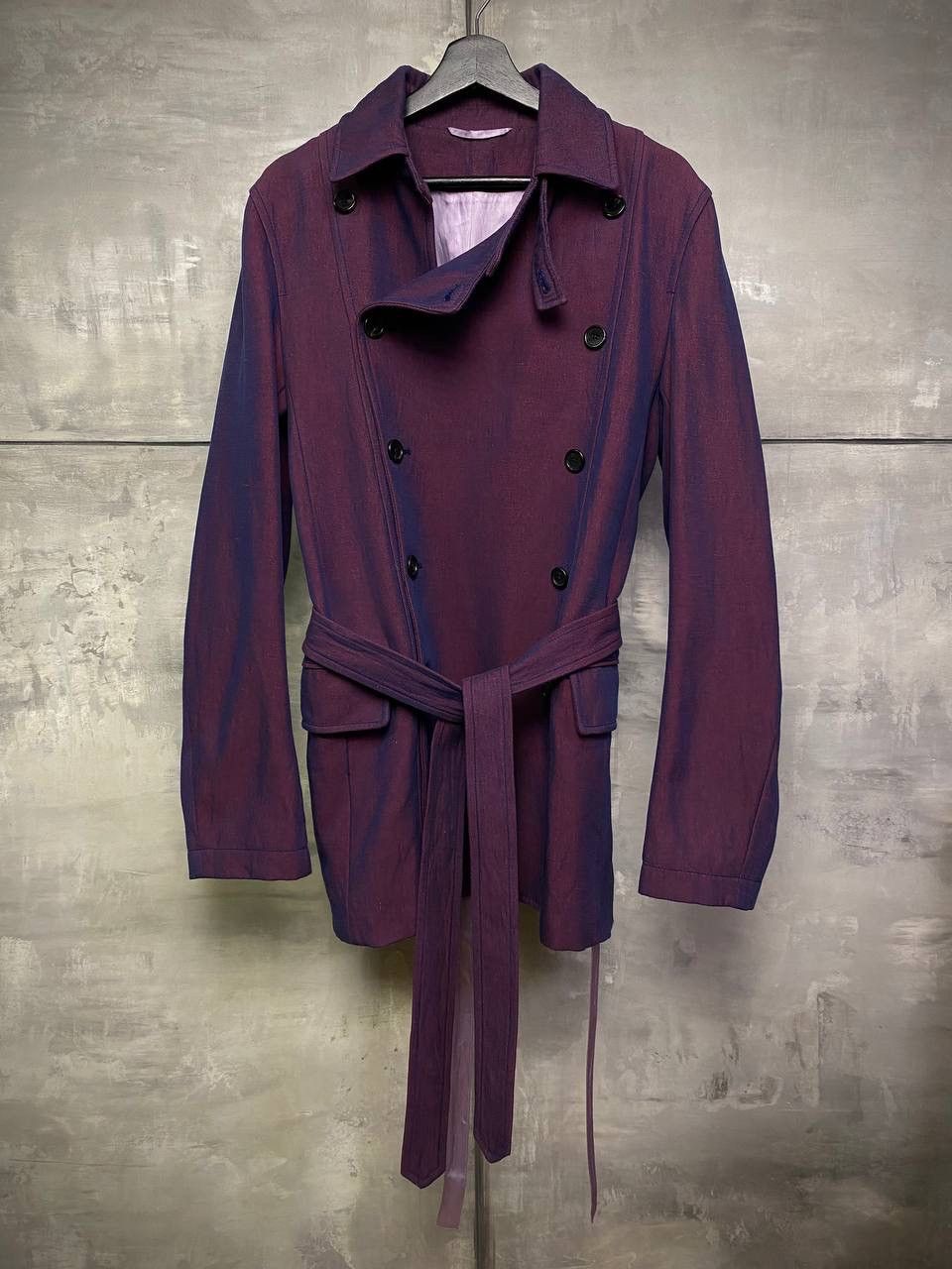 Ann Demeulemeester Chameleon Heavy Coat S-M Size US M / EU 48-50 / 2 - 2 Thumbnail