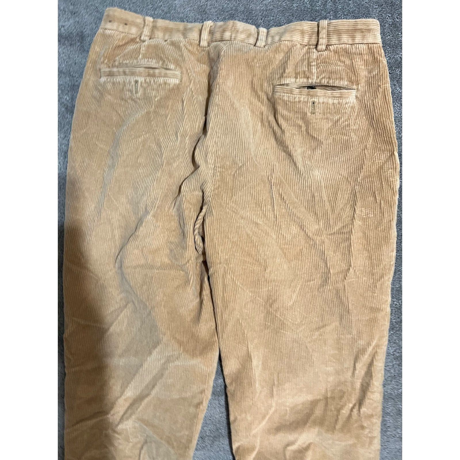 Brooks Brothers Brooks Brothers Pant Men 38x30 Golden Brown Chino Corduroy Elliott Pleated Front Mens Size US 38 / EU 54 - 4 Thumbnail