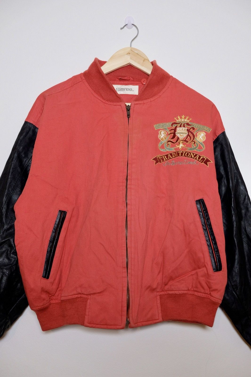 Vintage Vintage Korean varsity jacket Size US M / EU 48-50 / 2 - 3 Thumbnail