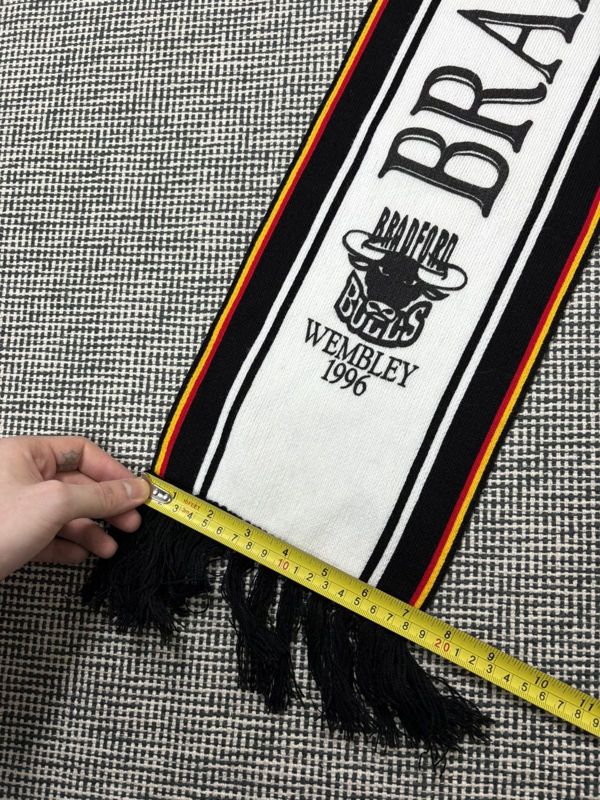 Other 1996 bradford bulls wembley rugby support scarf Size ONE SIZE - 3 Thumbnail