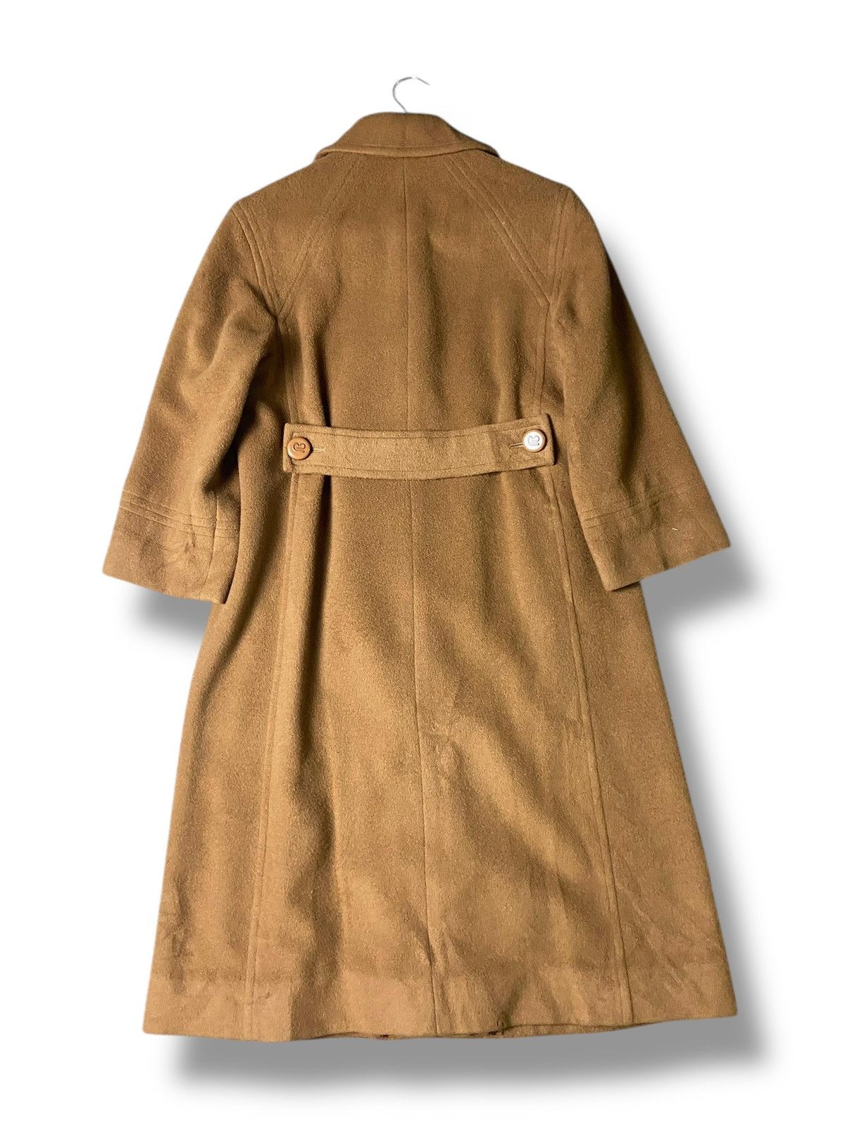 Designer × Pierre Balmain × Vintage Vintage PIERRE BALMAIN Wool Long Coat (133) Size US XXS / EU 40 - 2 Thumbnail