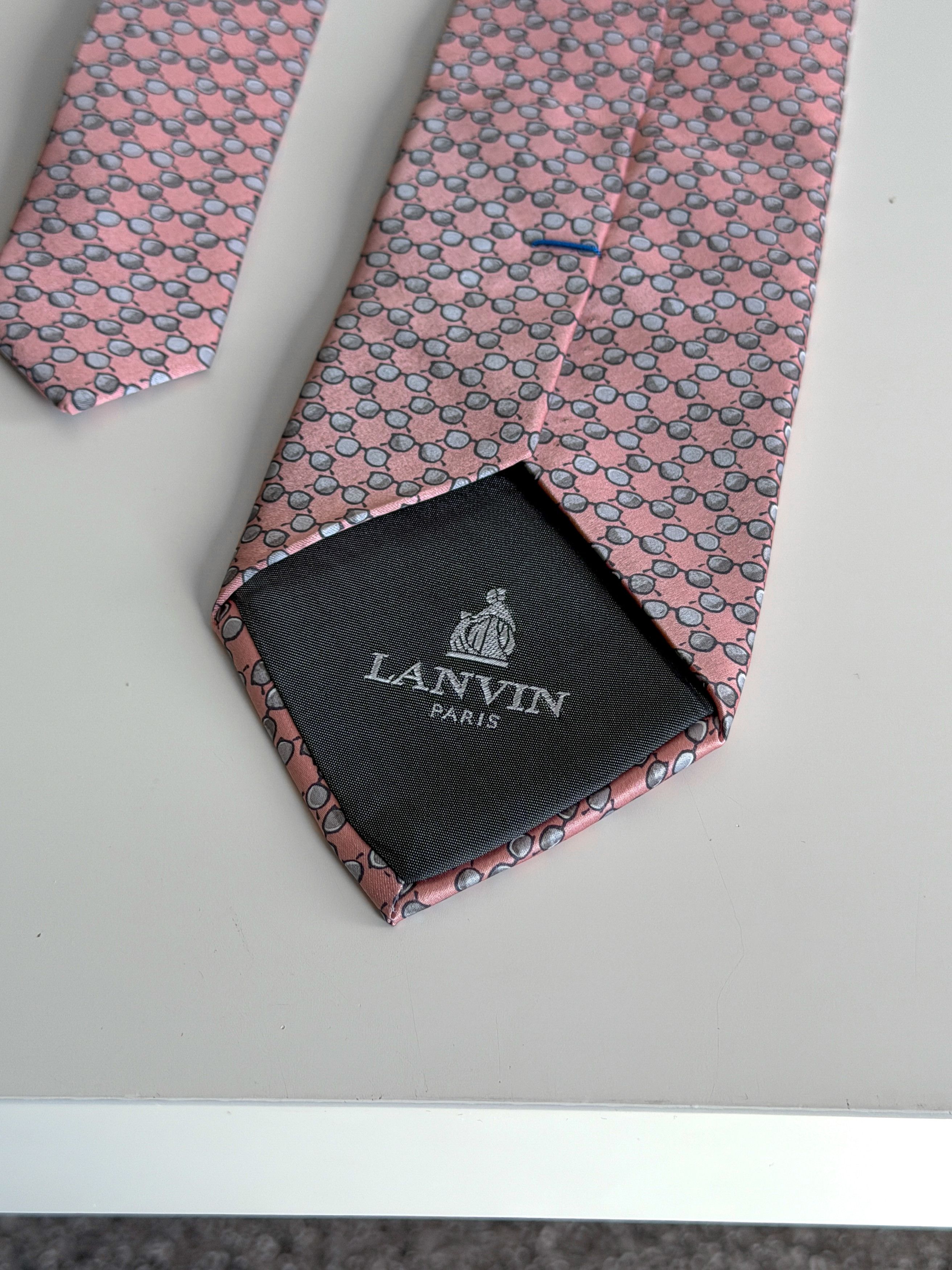 Lanvin Lanvin Paris Vintage Silk Cravat Size ONE SIZE - 3 Thumbnail