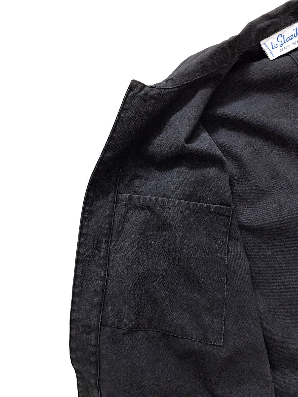 Vintage Maison Le Glazik Sailor French Work Canvas Jacket Size US S / EU 44-46 / 1 - 11 Thumbnail