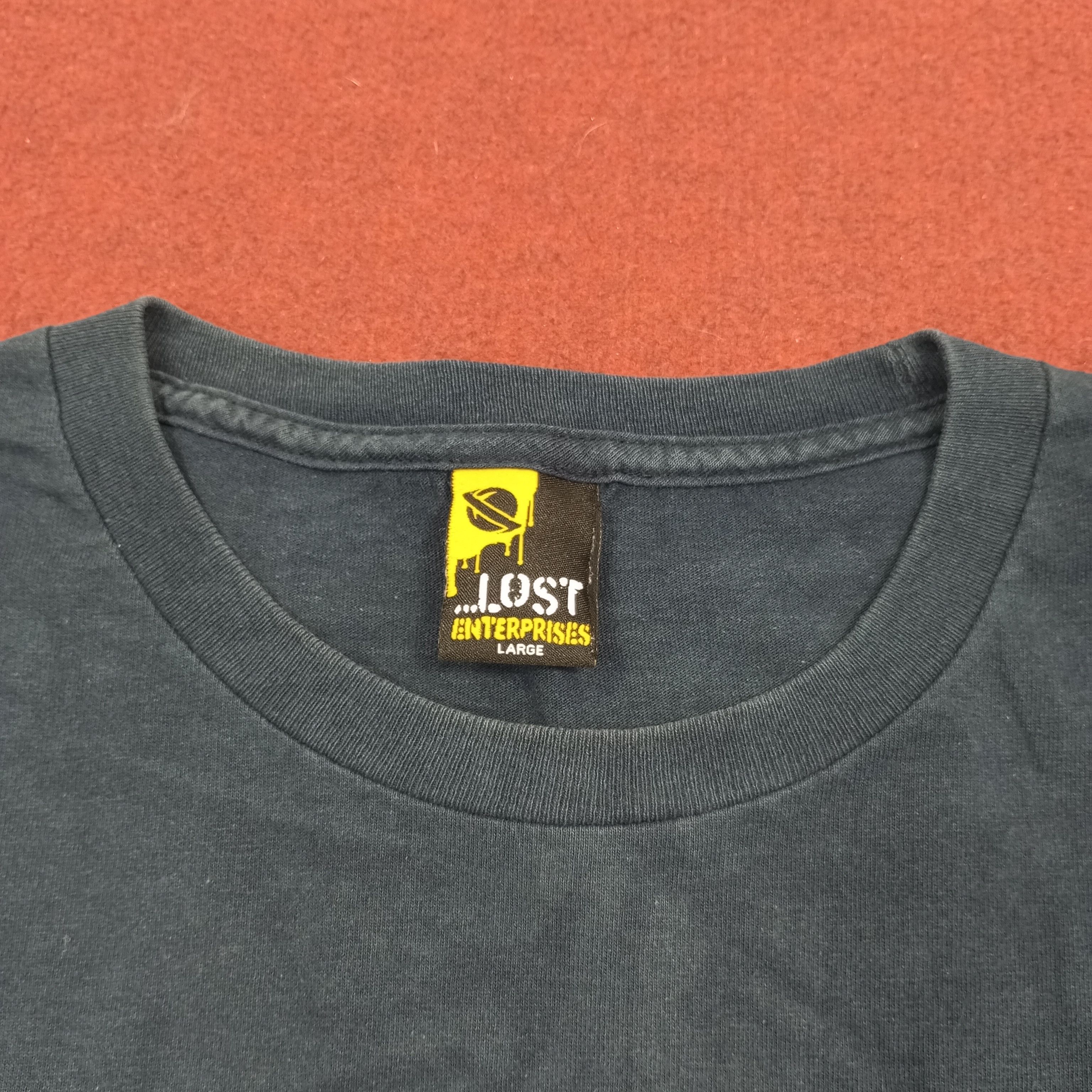 Lost Enterprises × Vintage Lost Skater Style Dragon Design Long Sleeve Tshirt Size US L / EU 52-54 / 3 - 6 Thumbnail