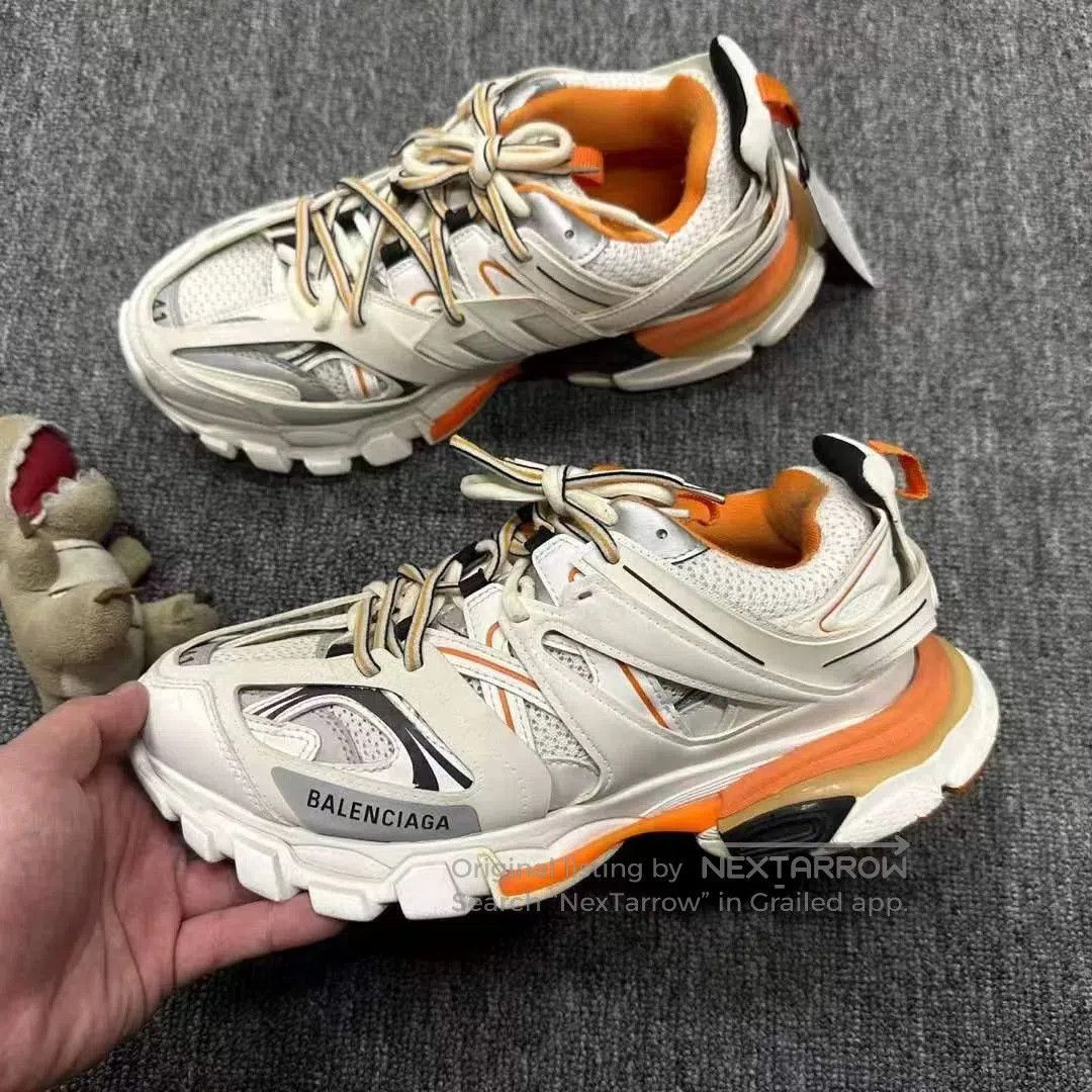 Balenciaga Track 41 White Orange.