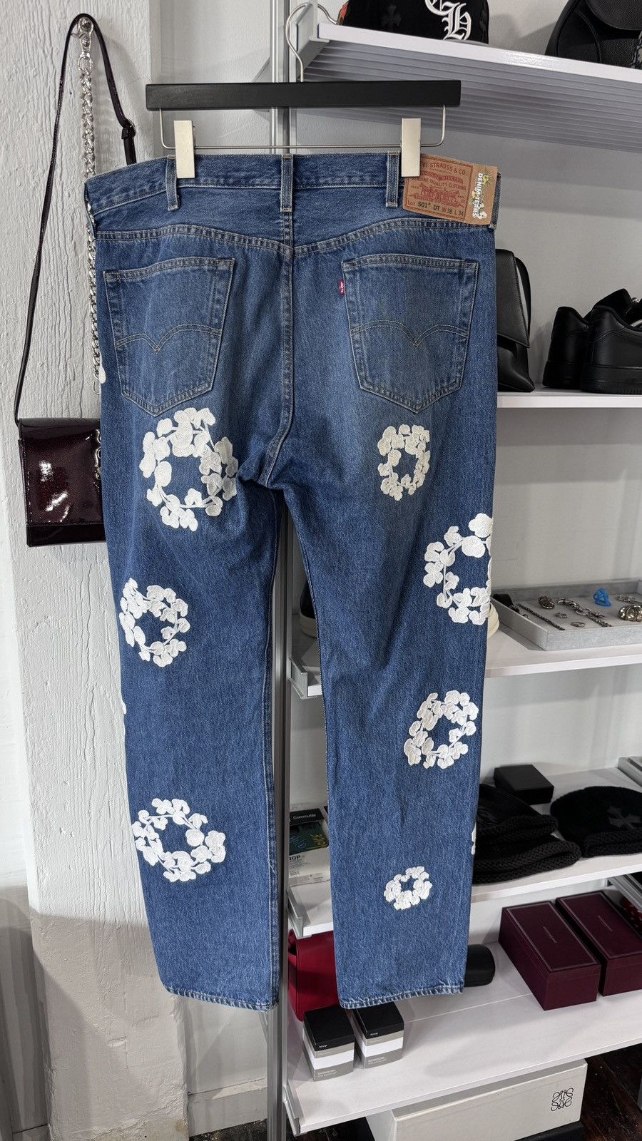 DENIM TEARS DENIM TEARS CHAIN STITCH COTTON WREATH DENIM Size US 38 / EU 54 - 8 Thumbnail