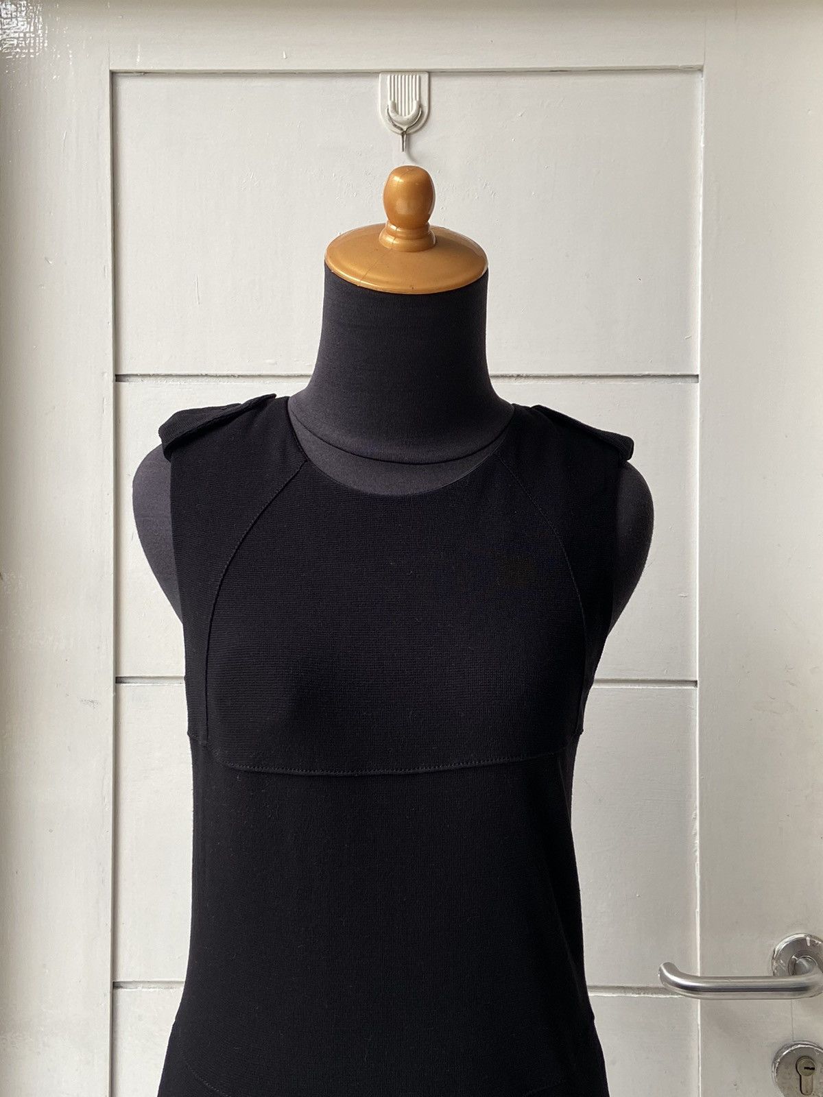 MAJE Black Midi Dress