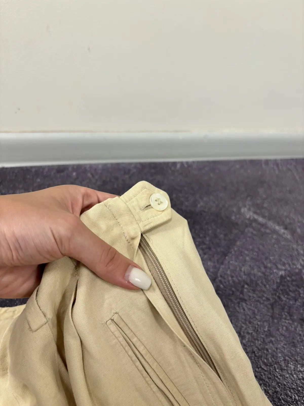 Polo Ralph Lauren × Ralph Lauren × Vintage Vintage Ralph Lauren Women’s Casual Luxury Mini Shorts Size 28" / US 6 / IT 42 - 13 Thumbnail