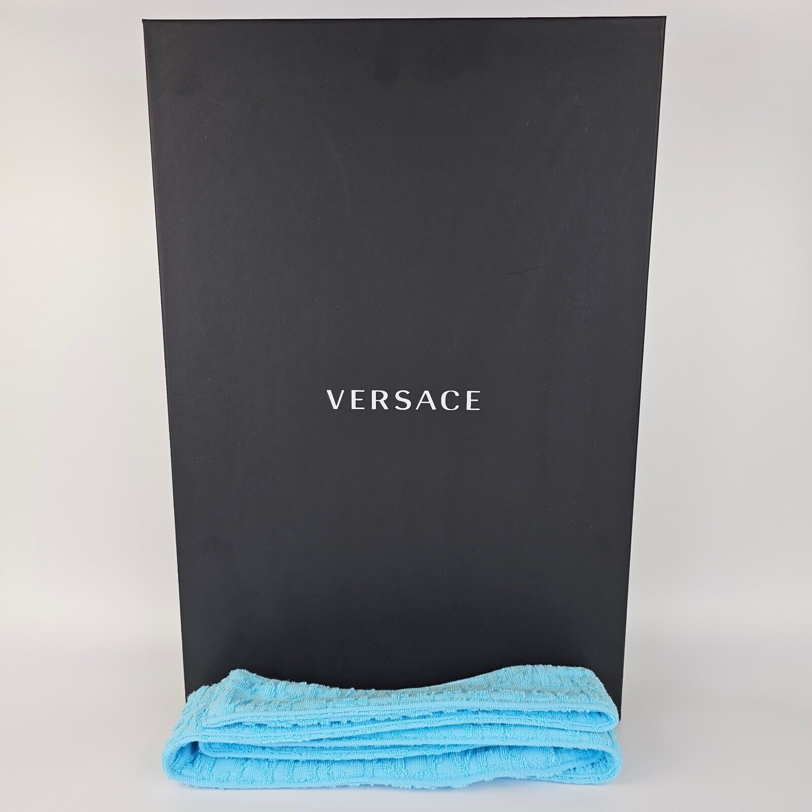 Versace Versace Seashell Baroque Azur Blue Short Bathrobe New Size US XL / EU 56 / 4 - 7 Thumbnail