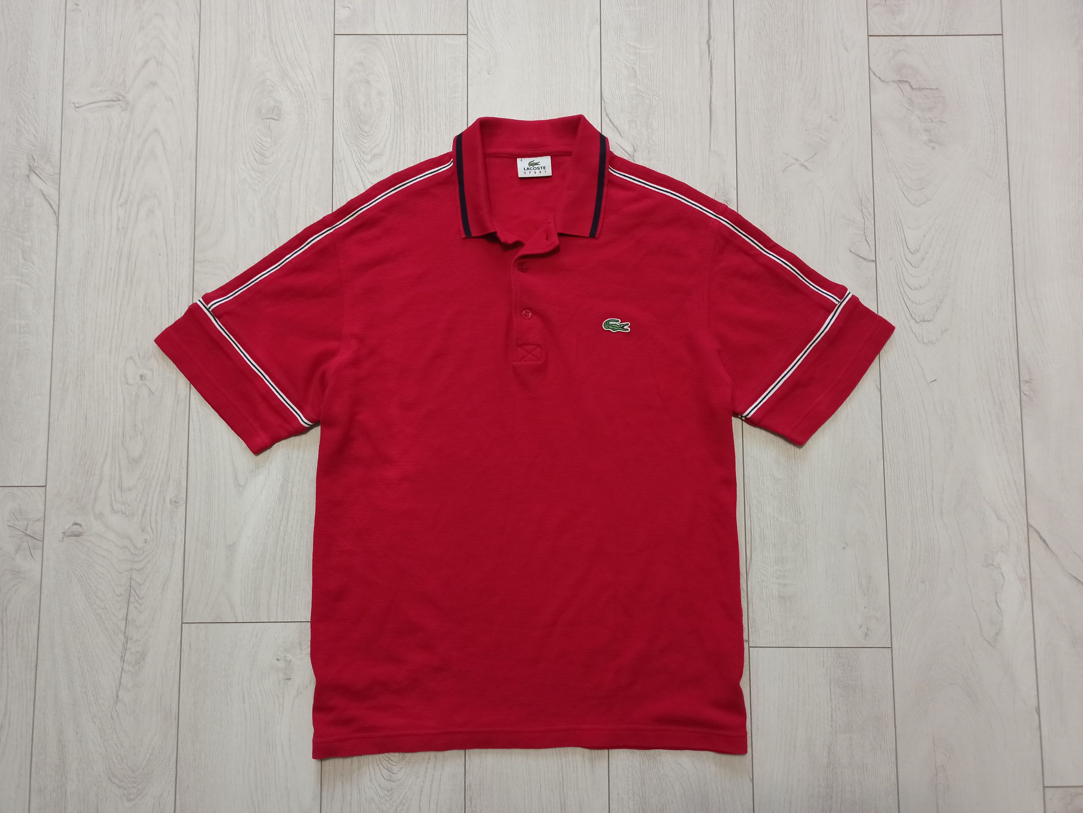Lacoste × Vintage Lacoste Sport vintage red polo shirt Size US M / EU 48-50 / 2 - 1 Thumbnail