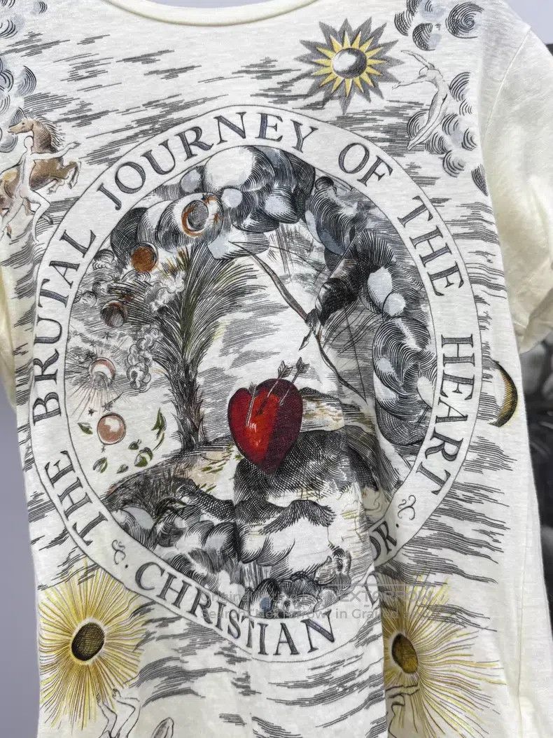 Dior Dior Valentine's Day limited jungle apple print short-slee Size XS / US 0-2 / IT 36-38 - 2 Thumbnail