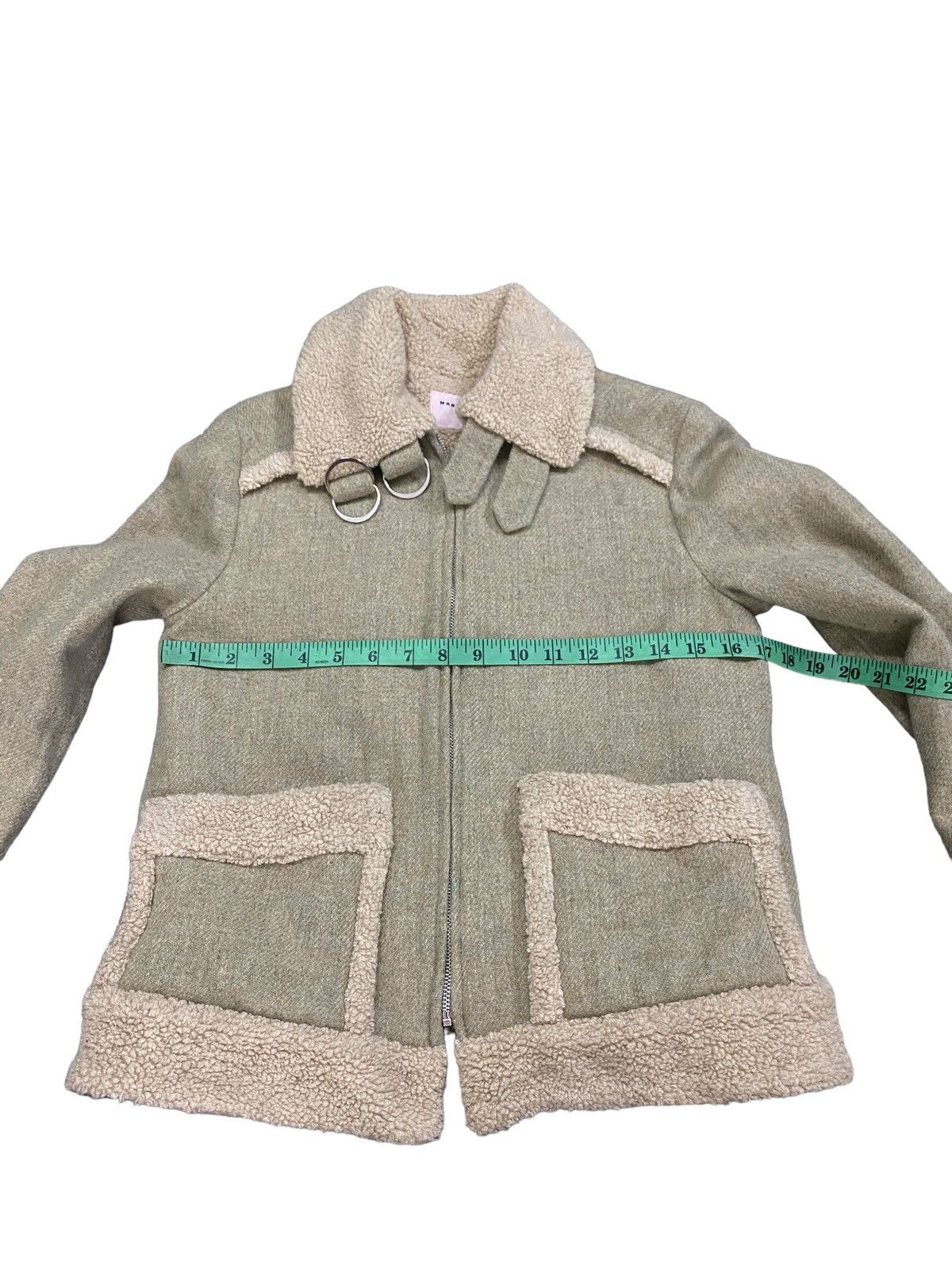 Marc Jacobs × Vintage Vintage Marc Jacobs Look Sherpa Zipper Jacket Size 4 Size XS / US 0-2 / IT 36-38 - 11 Thumbnail